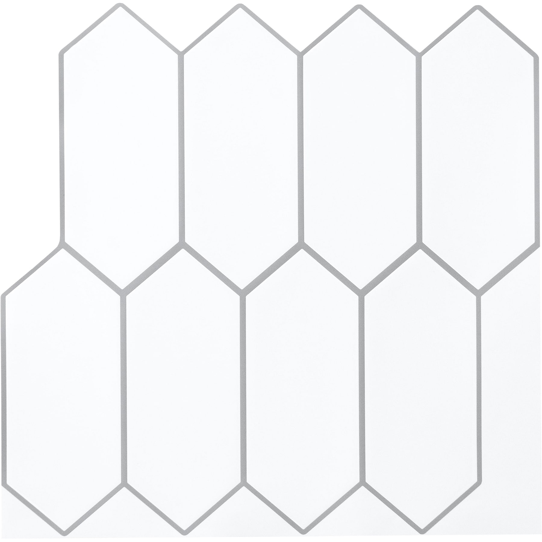WallPops Rhombus Peel & Stick Backsplash Tiles