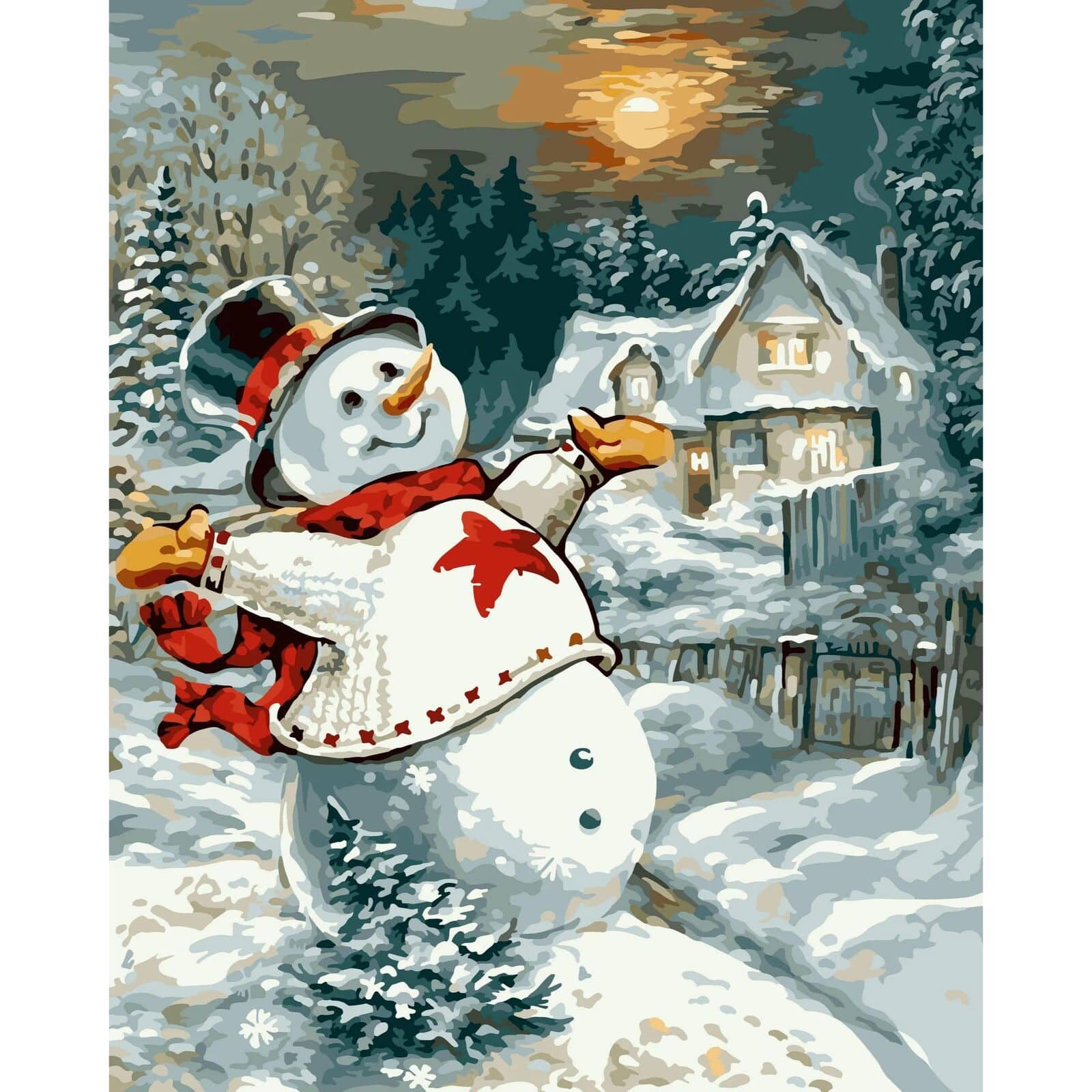 Crafting Spark What a Beautiful Day Painting by Numbers Kit