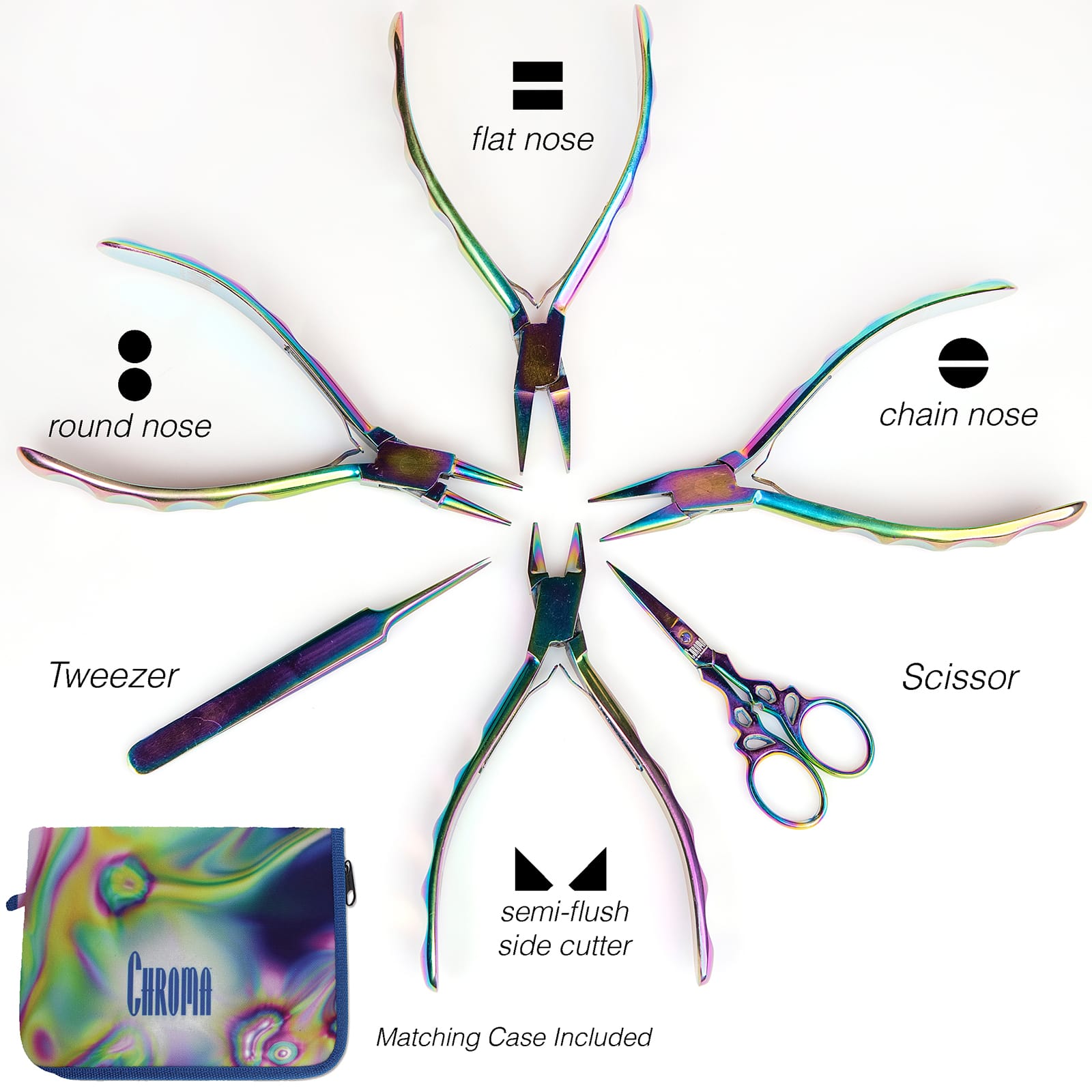 The Beadsmith® Chroma Series Tool Set