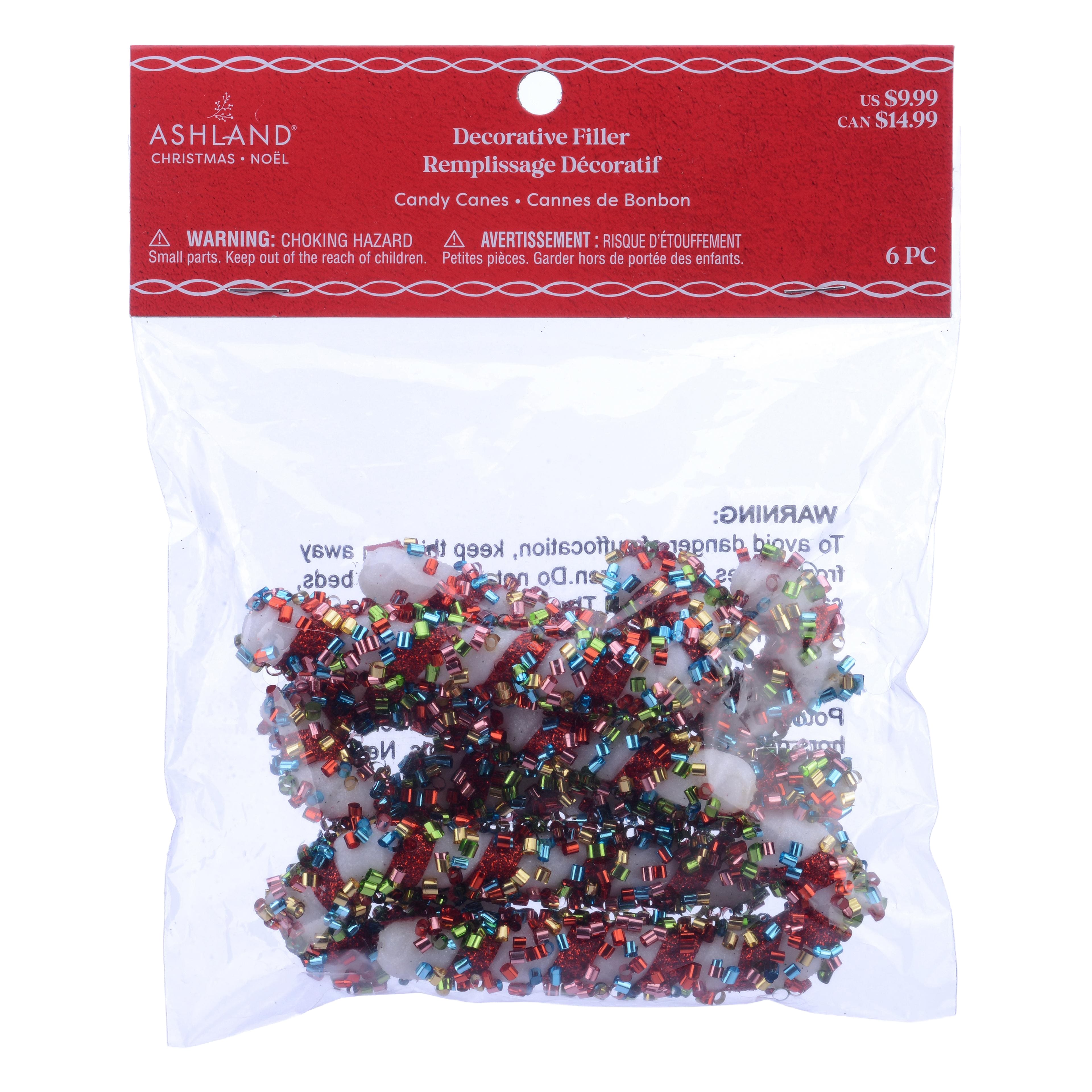 Confetti Candy Cane Decorative Filler, 6ct. by Ashland&#xAE;