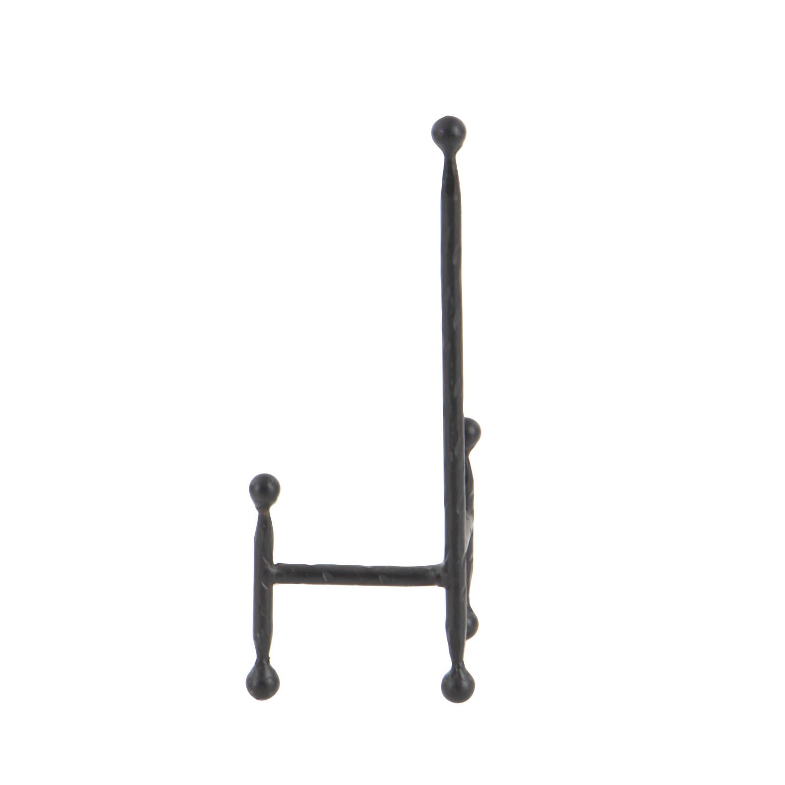 Set of 3&#x22; Black Metal Modern Easel, 12&#x22;, 10&#x22;, 8&#x22;