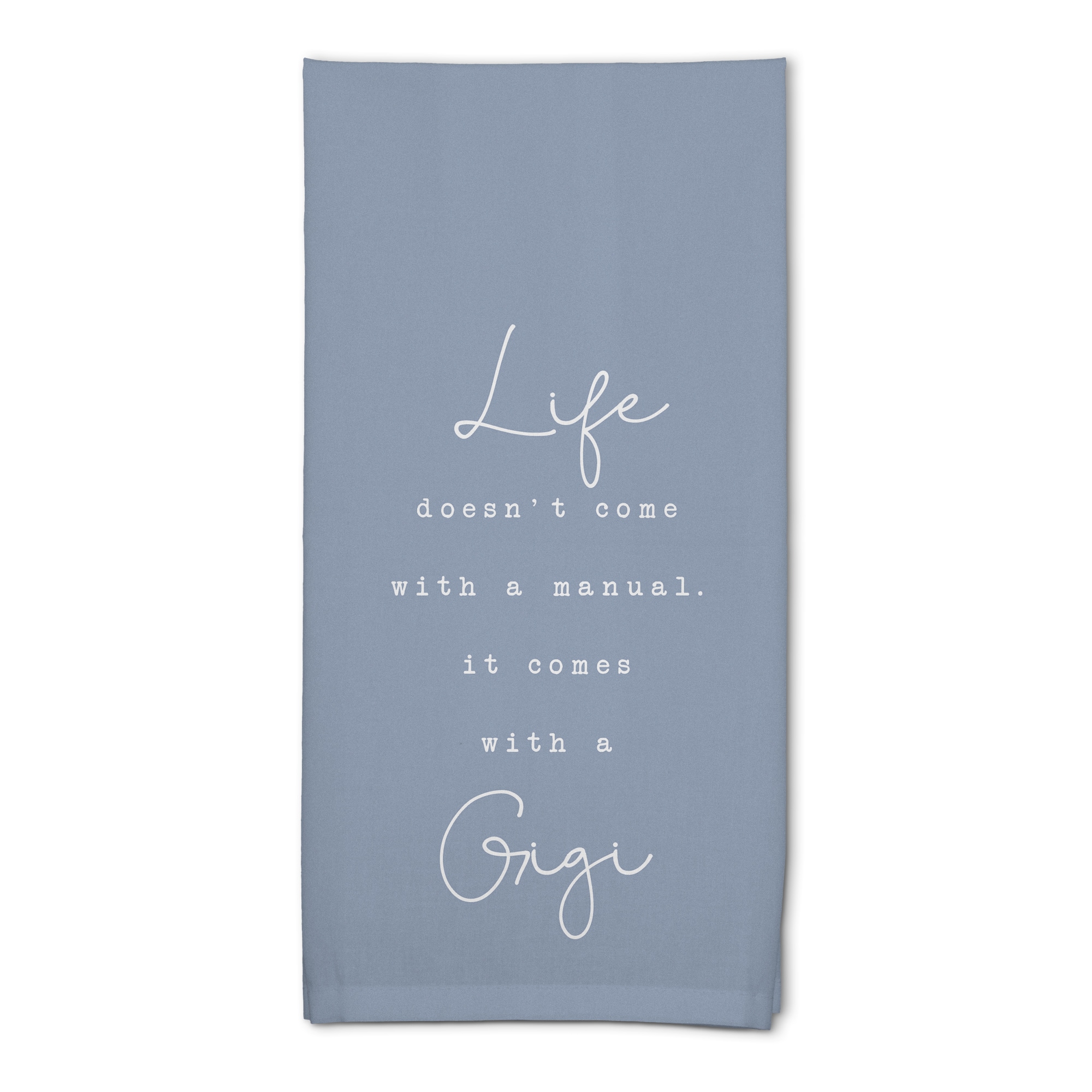 Life Comes with a Gigi Cotton Twill Tea Towel Set