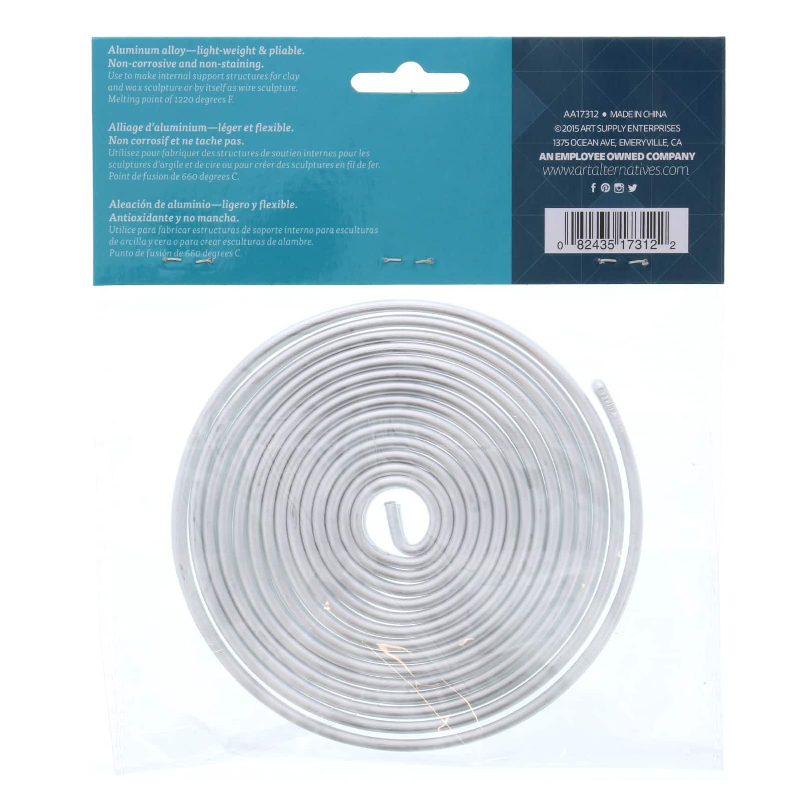 12 Pack: Art Alternatives 1/8&#x22; Sculpting &#x26; Armature Wire