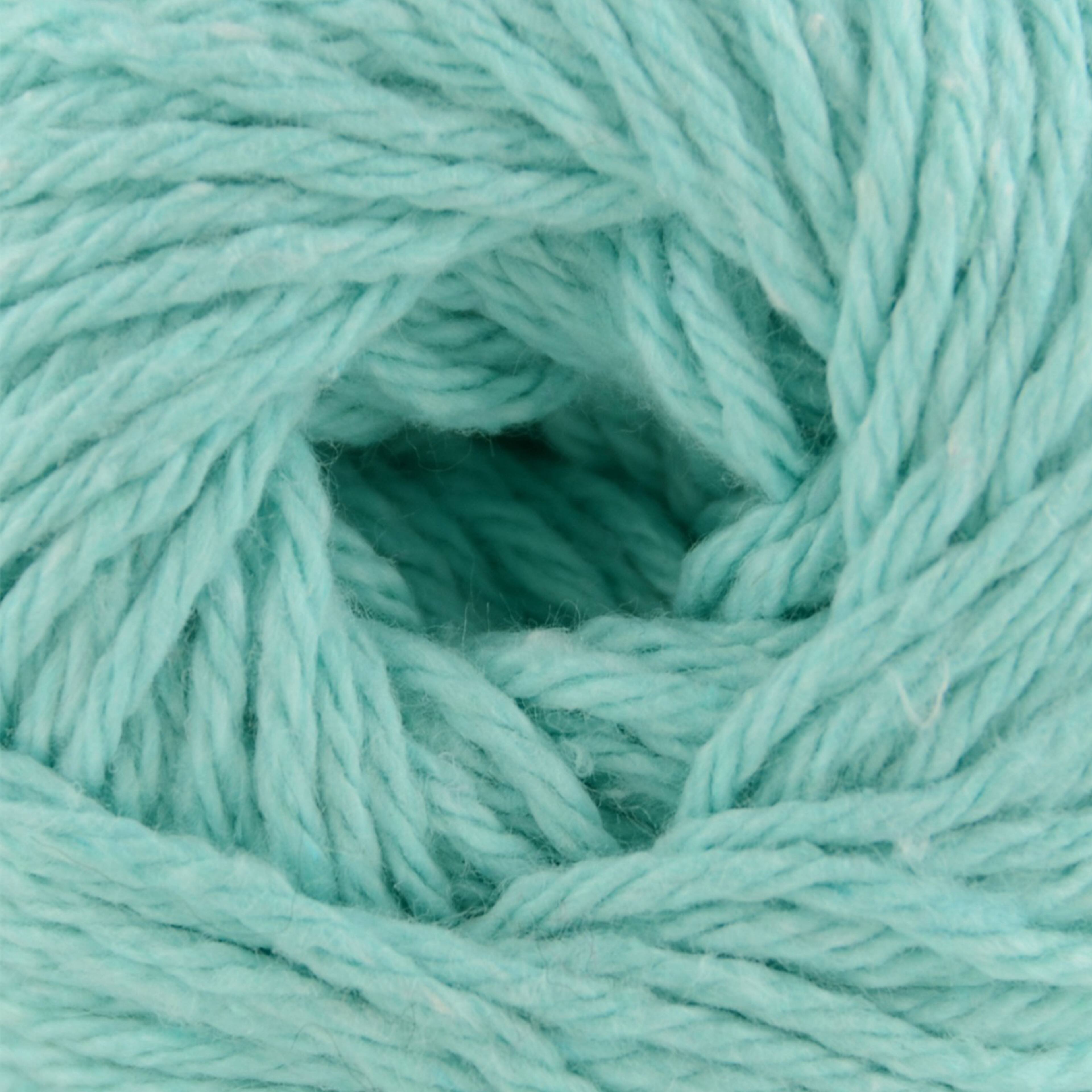 Capri Eco Cotton™ Solid Yarn by Loops & Threads® Basic Yarn Michaels