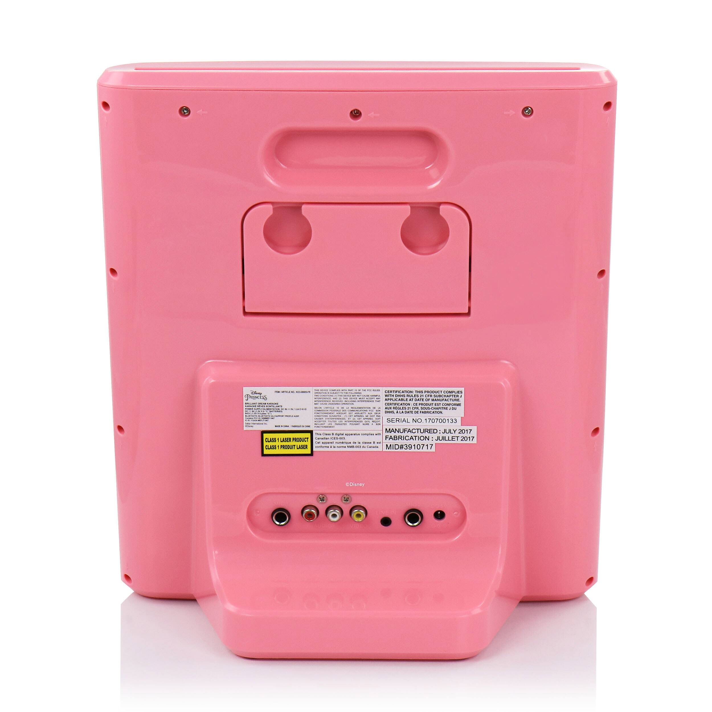 Disney® Princess Brilliant Dream Karaoke Machine with Microphone