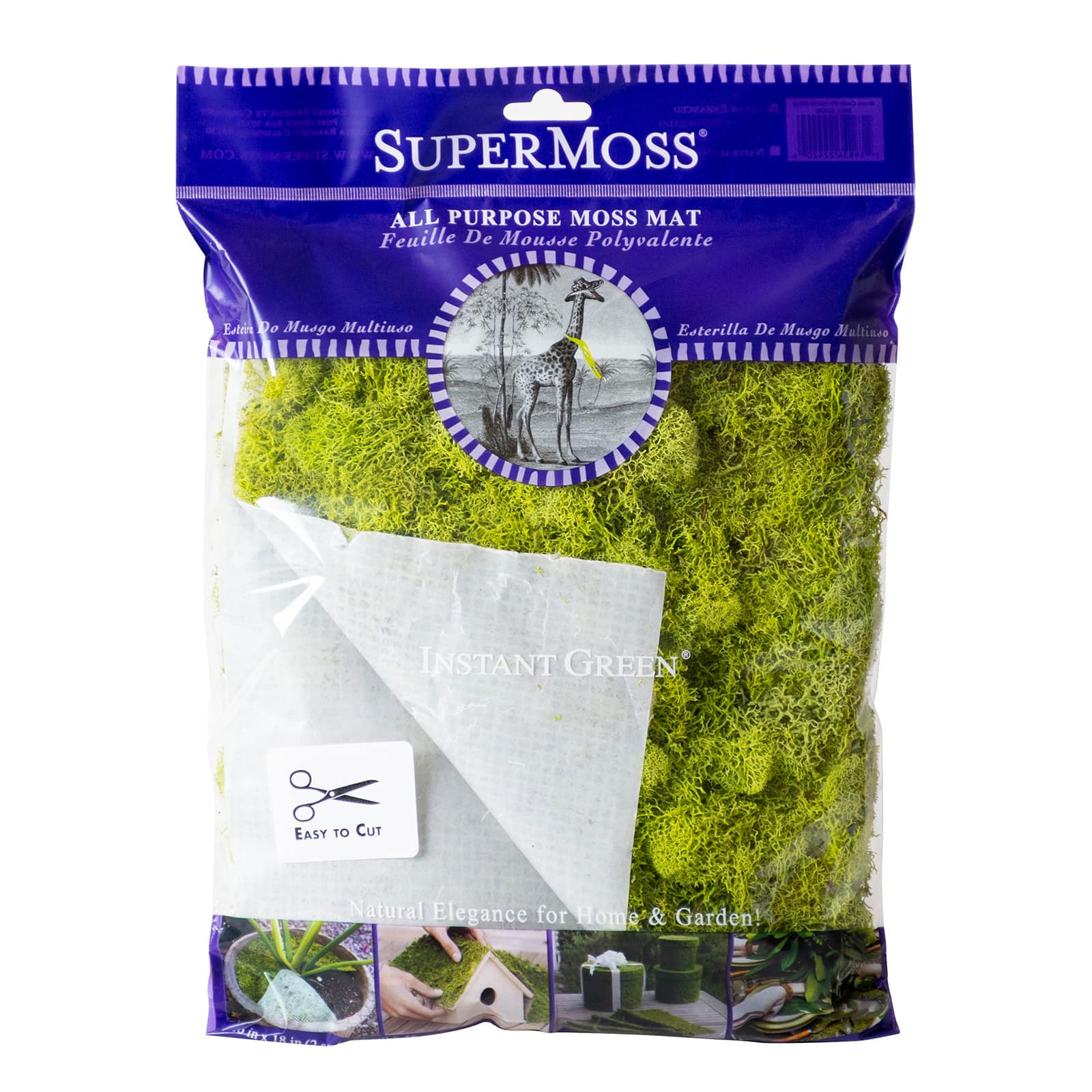 12 Pack: SuperMoss&#xAE; Instant Green&#xAE; Sticky All-Purpose Moss Mat