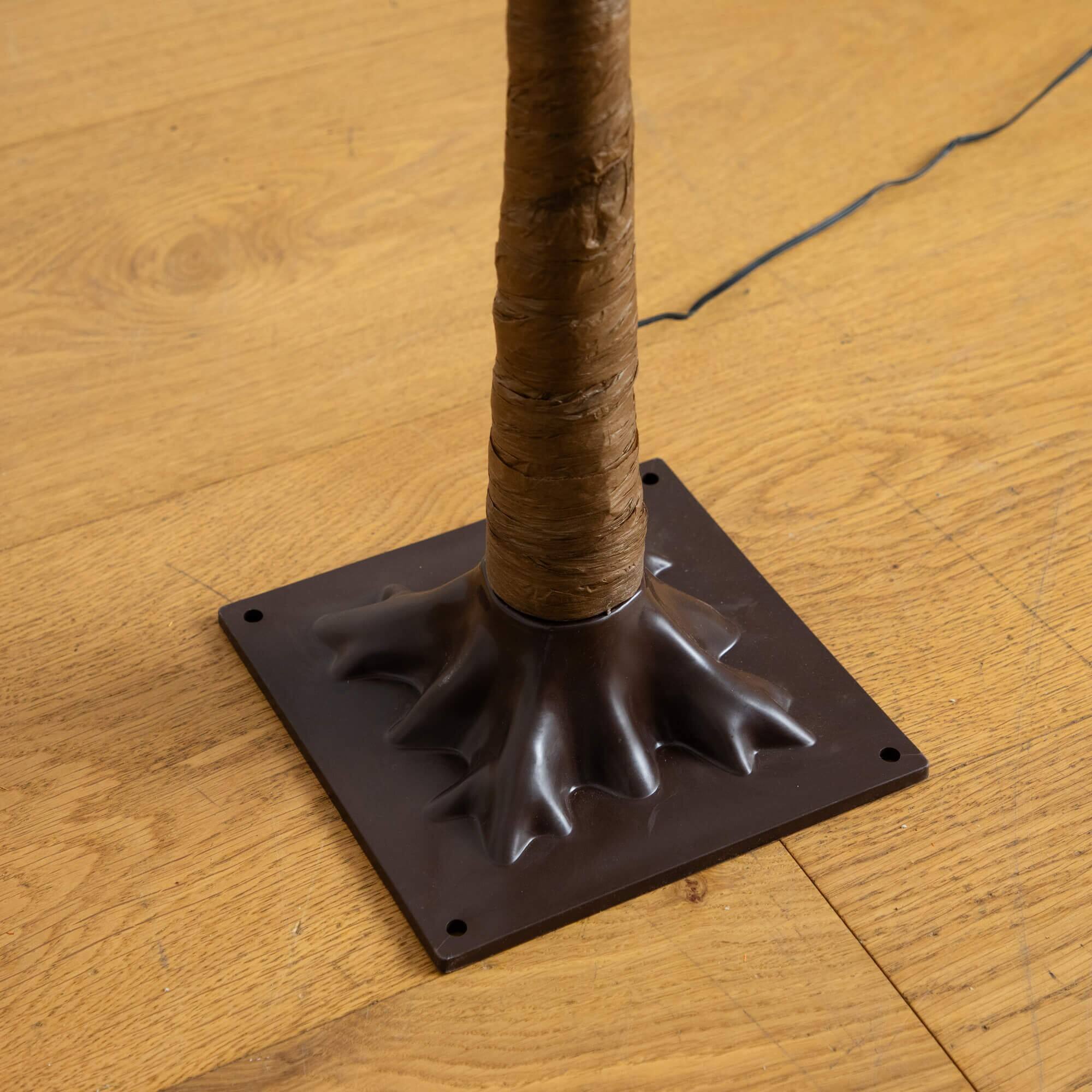 5ft. Pre-Lit Burnt Orange Autumn Maple Artificial Fall Tree with 240 Warm White LED Lights