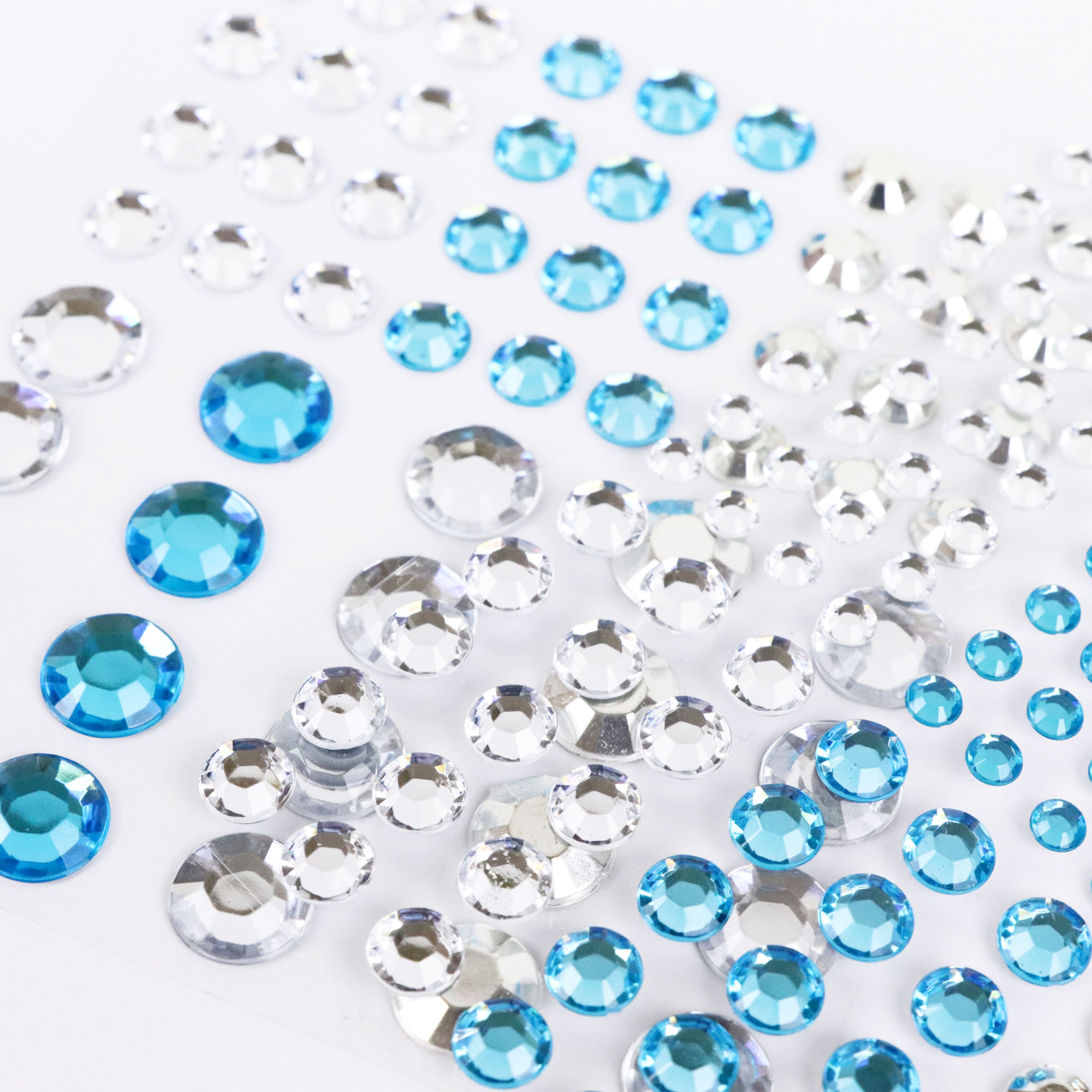 White, Blue &#x26; Silver Bling Stickers by Recollections&#x2122;