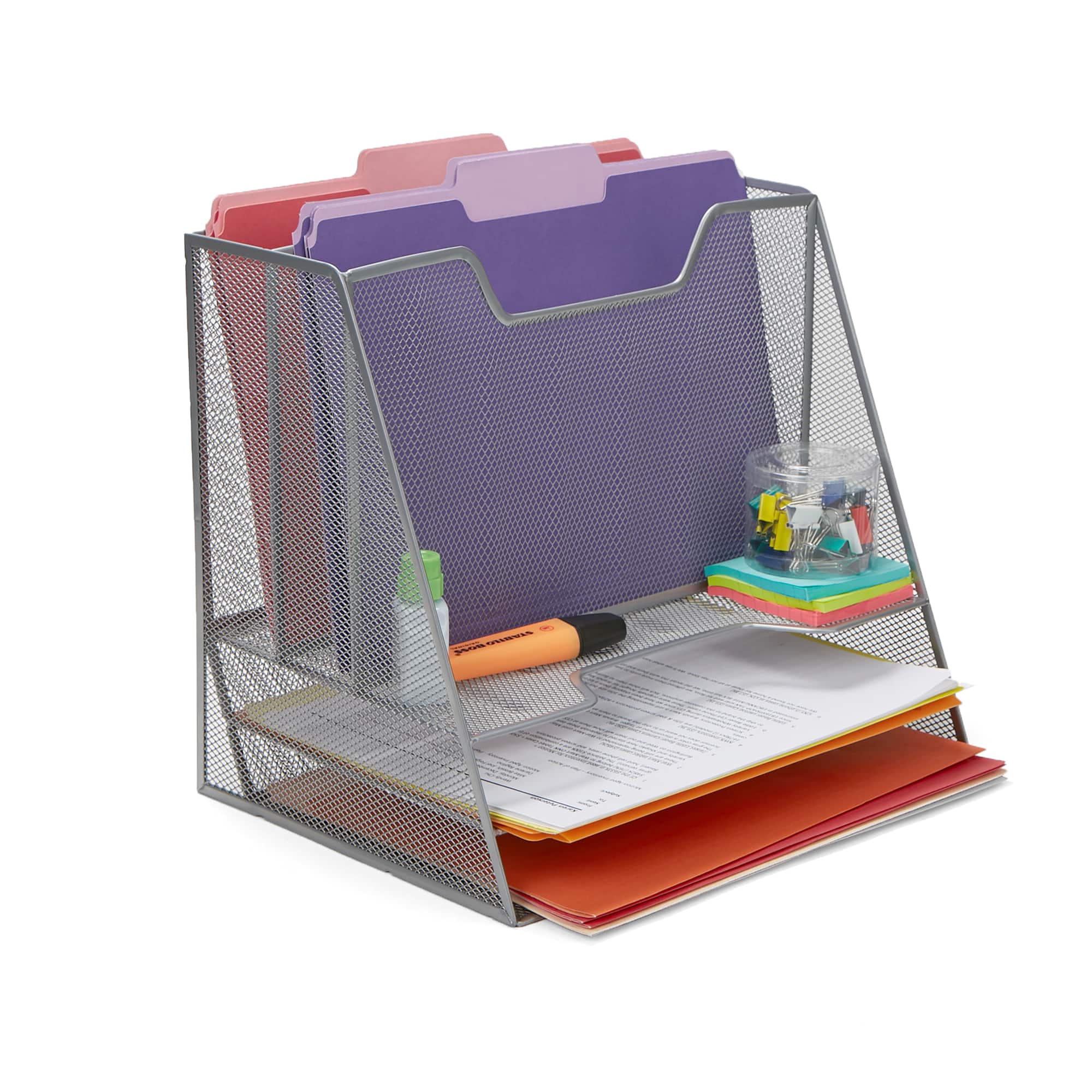 Mind Reader 5-Compartment Desk Organizer