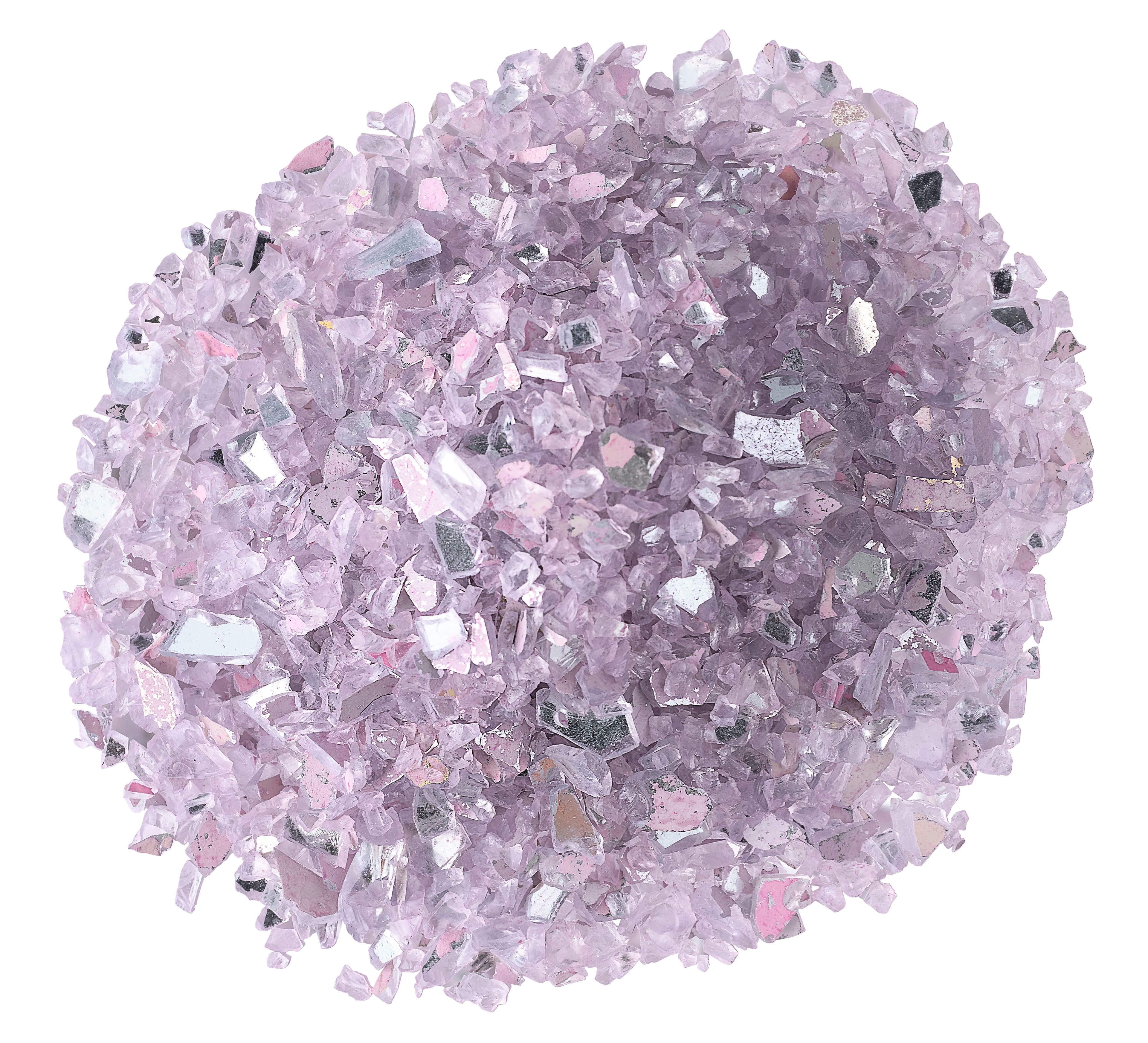 Purple Crushed Glass Décor By Ashland®