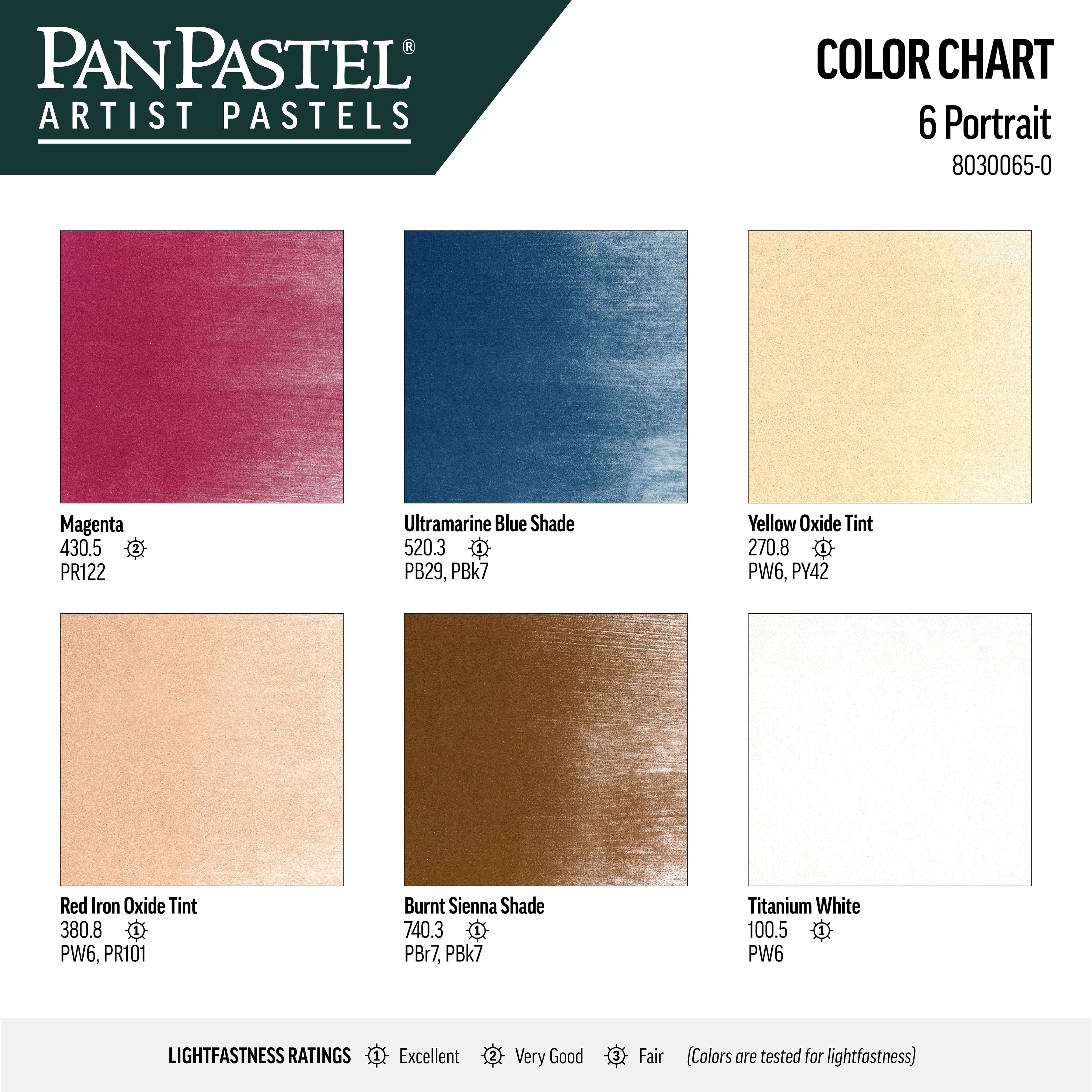 PanPastel® 6 Colour Artist Pastels Set