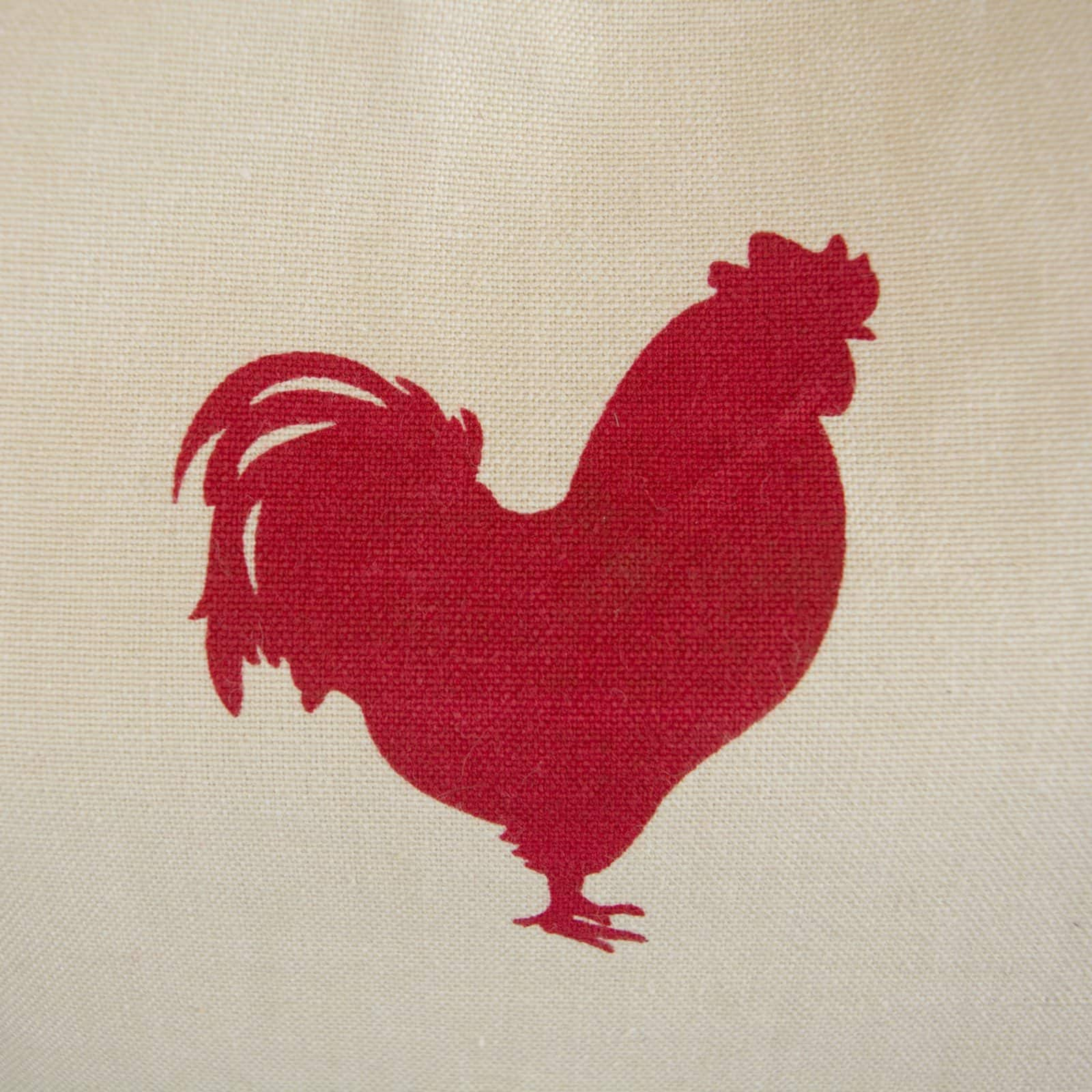 DII&#xAE; Red Rooster Ruffle Apron