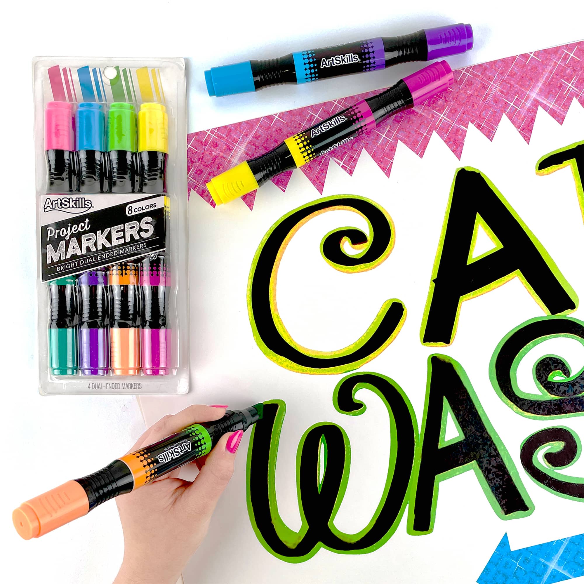 ArtSkills® Dual Ended Chisel Tip Marker Set