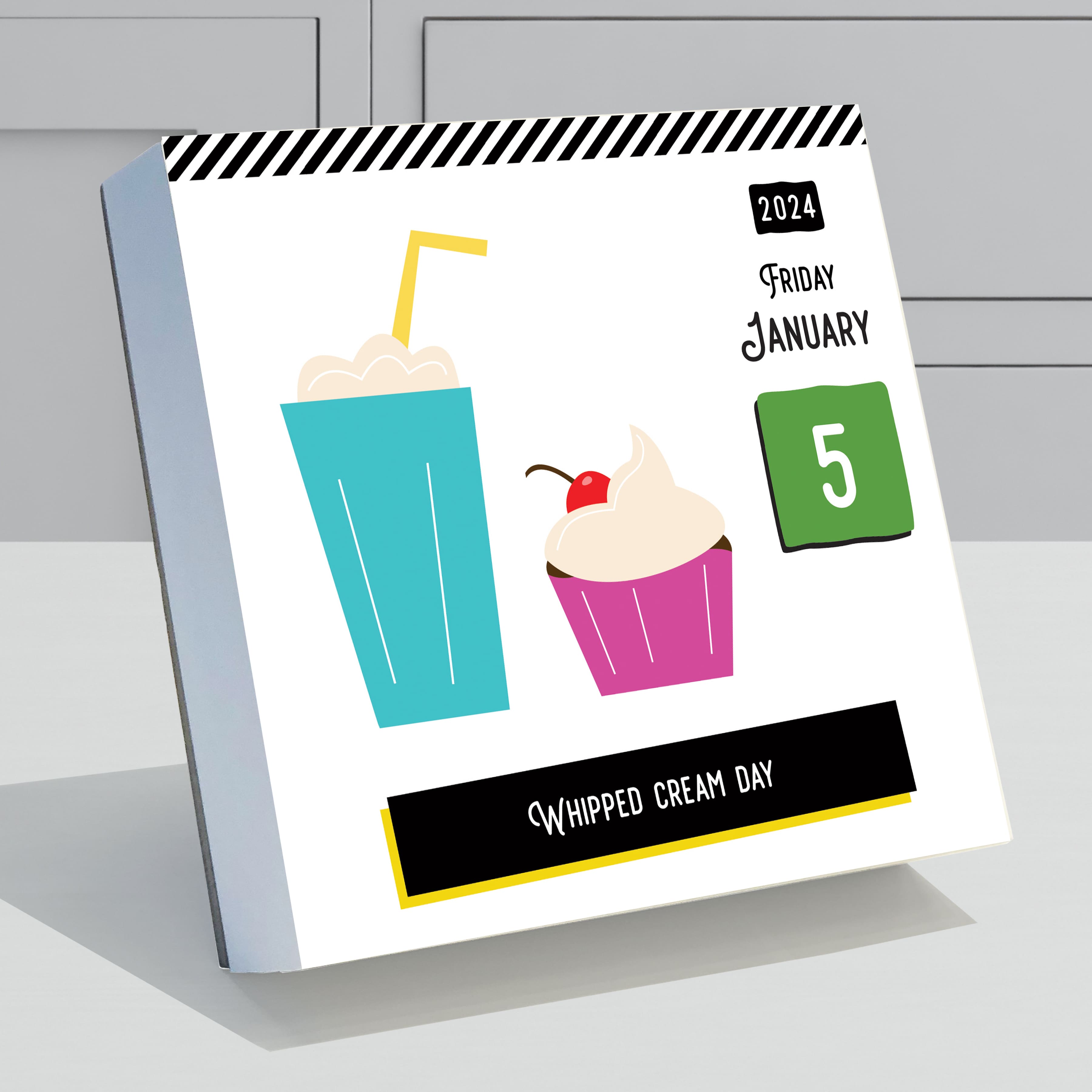 TF Publishing 2024 Every Day's A Holiday Daily Desktop Calendar