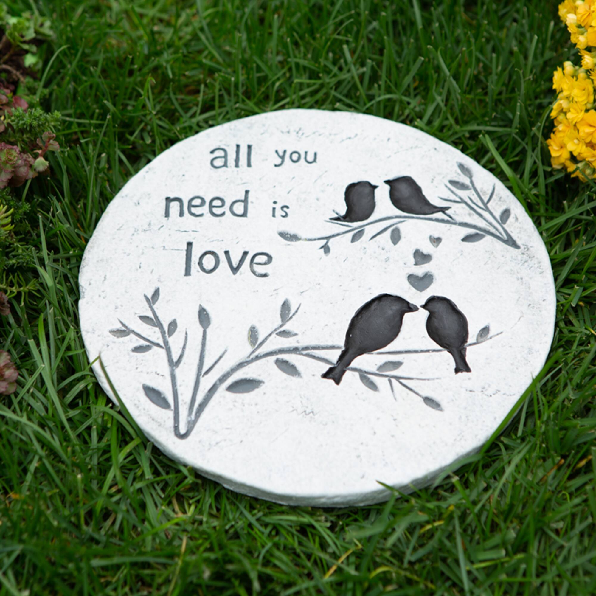 10&#x27;&#x27; All You Need Is Love Stepping Stone