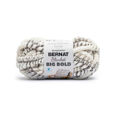 Bernat® Blanket Big Bold™ Yarn, Color: Bold Gray | Michaels