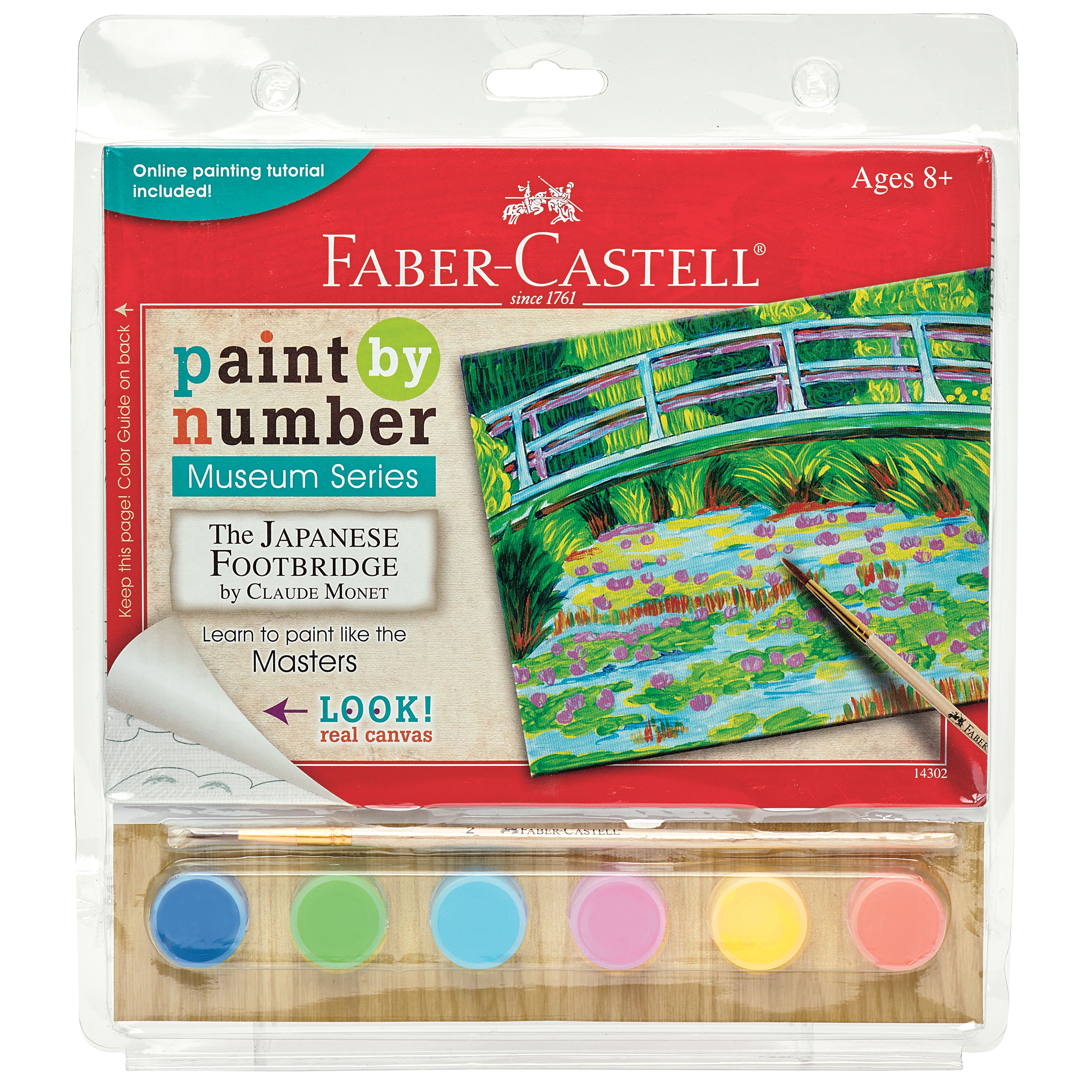 Faber-Castell Paint by Number Museum Series, The Japanese Footbridge