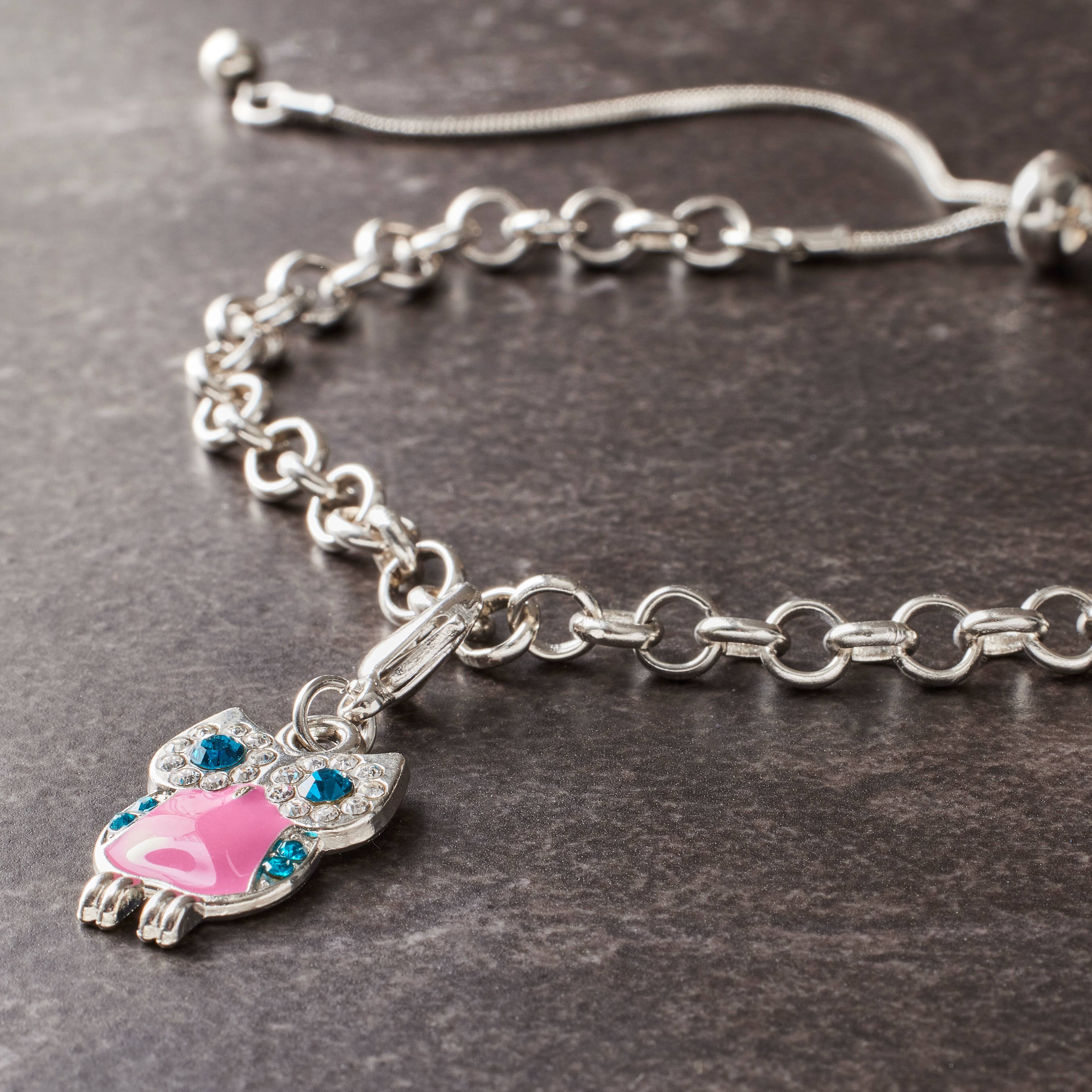 12 Pack: Owl Charm by Bead Landing™