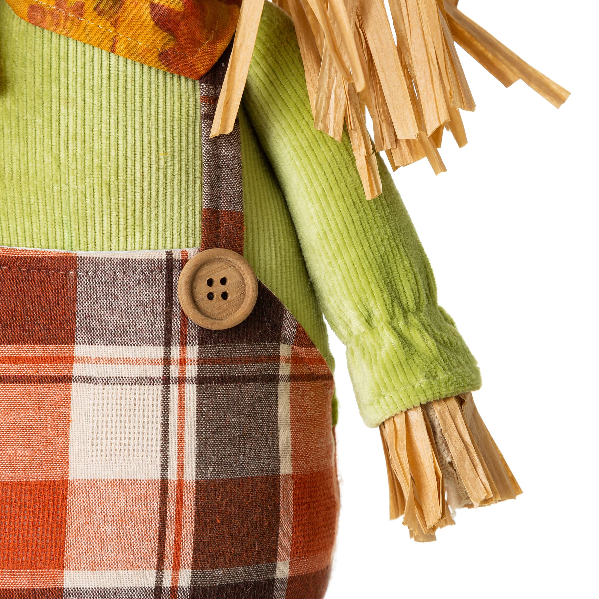 Glitzhome&#xAE; Fall Fabric Scarecrow Shelf Sitters Set