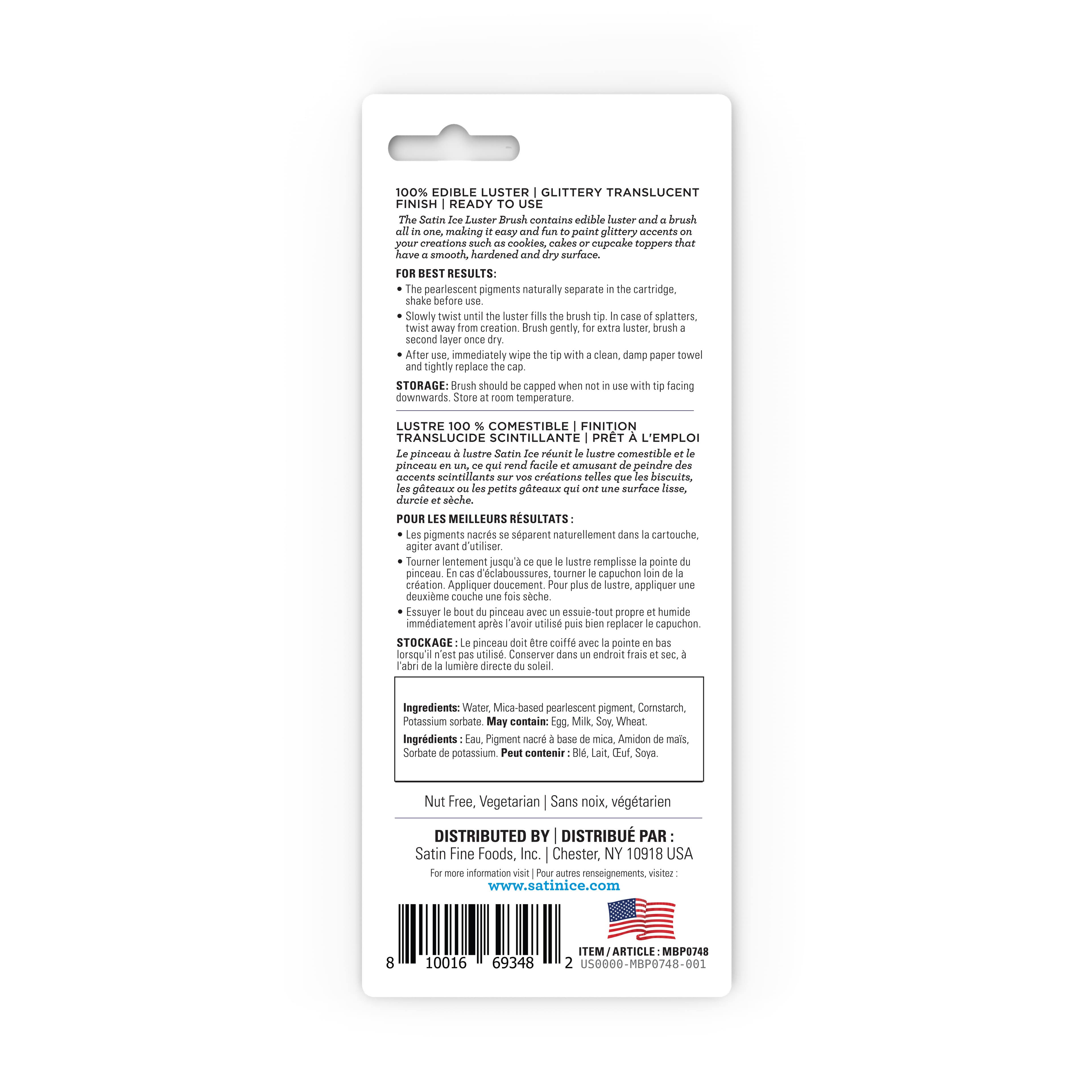 Satin Ice&#xAE; Luster Brush
