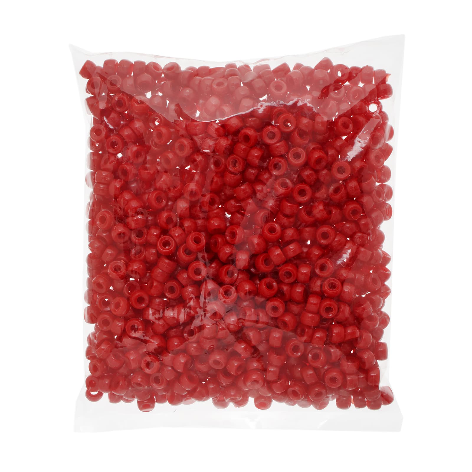 John Bead 6mm Opaque Plastic Mini Pony Beads, 1,000ct.