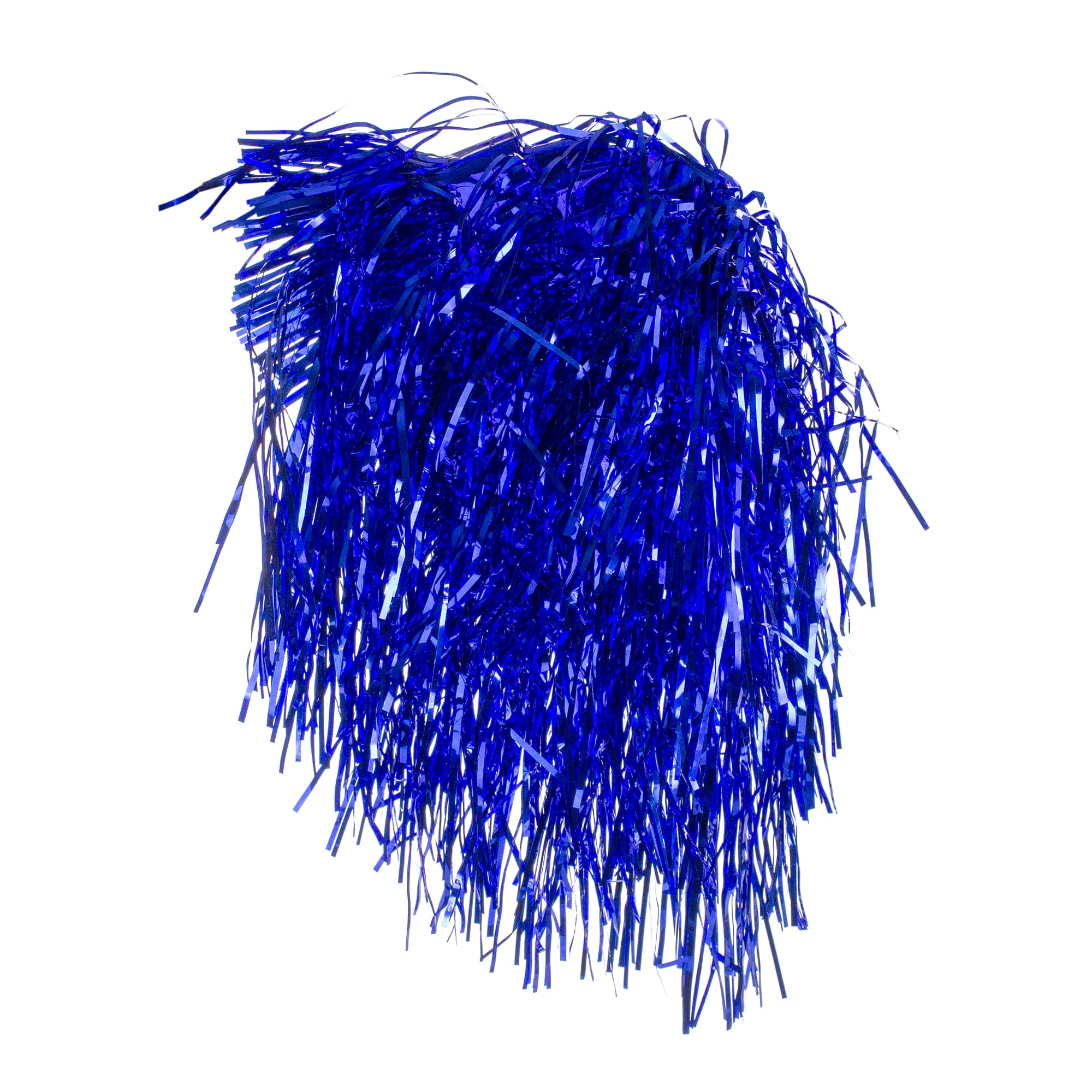 Shiny Blue Tinsel Adult Halloween Costume Wig