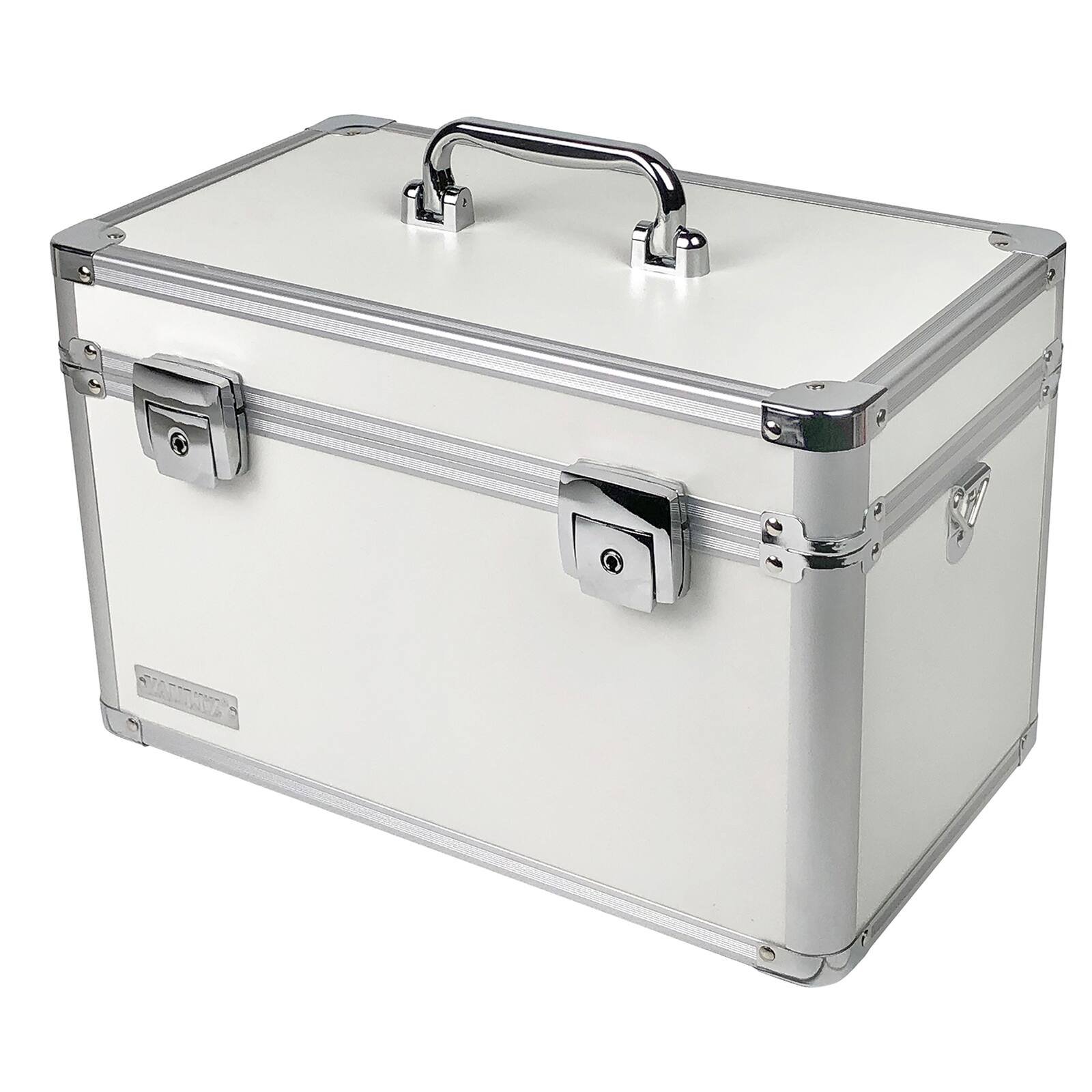 Vaultz White Divided Storage Box