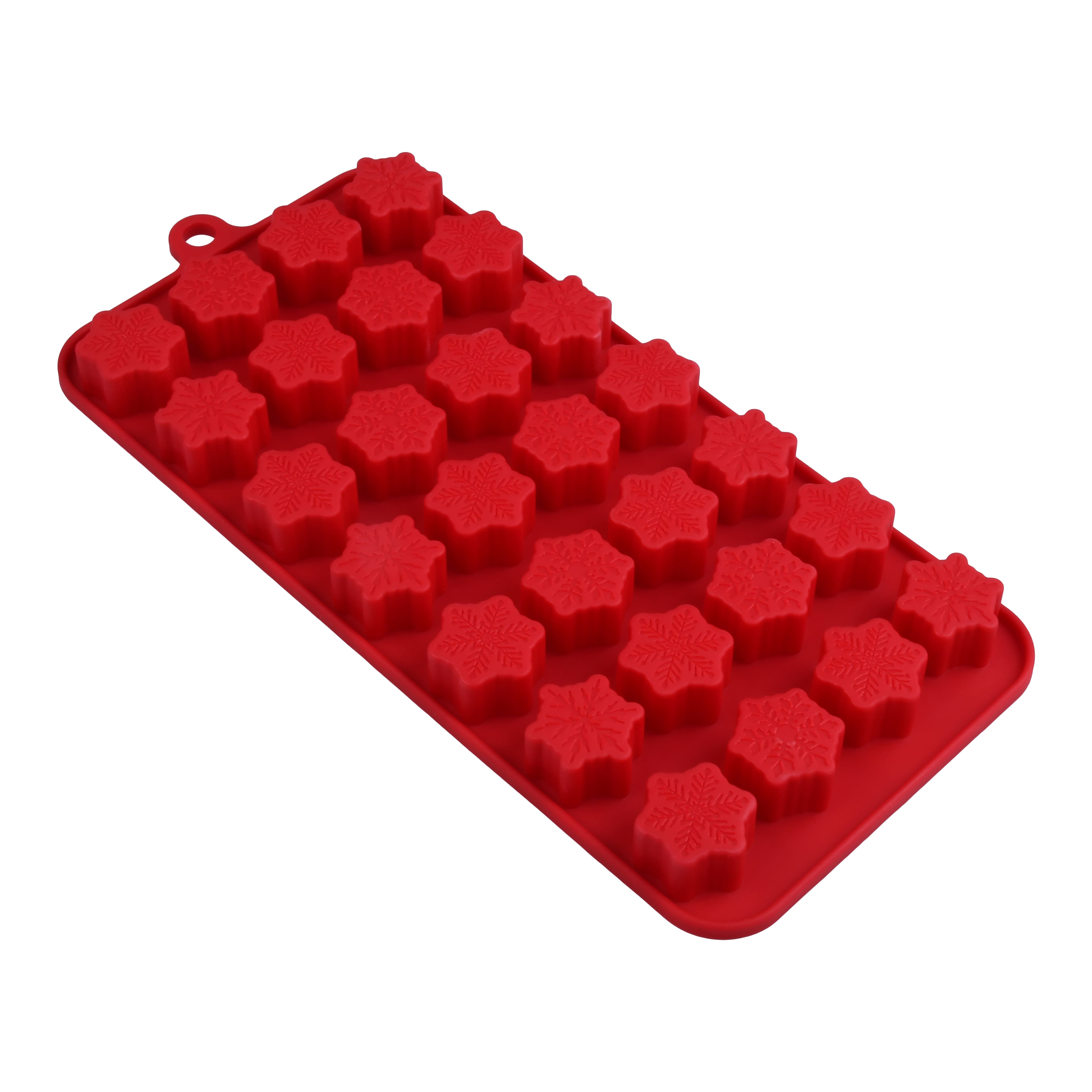 Mini Snowflakes Silicone Candy Mold by Makery&#x2122;