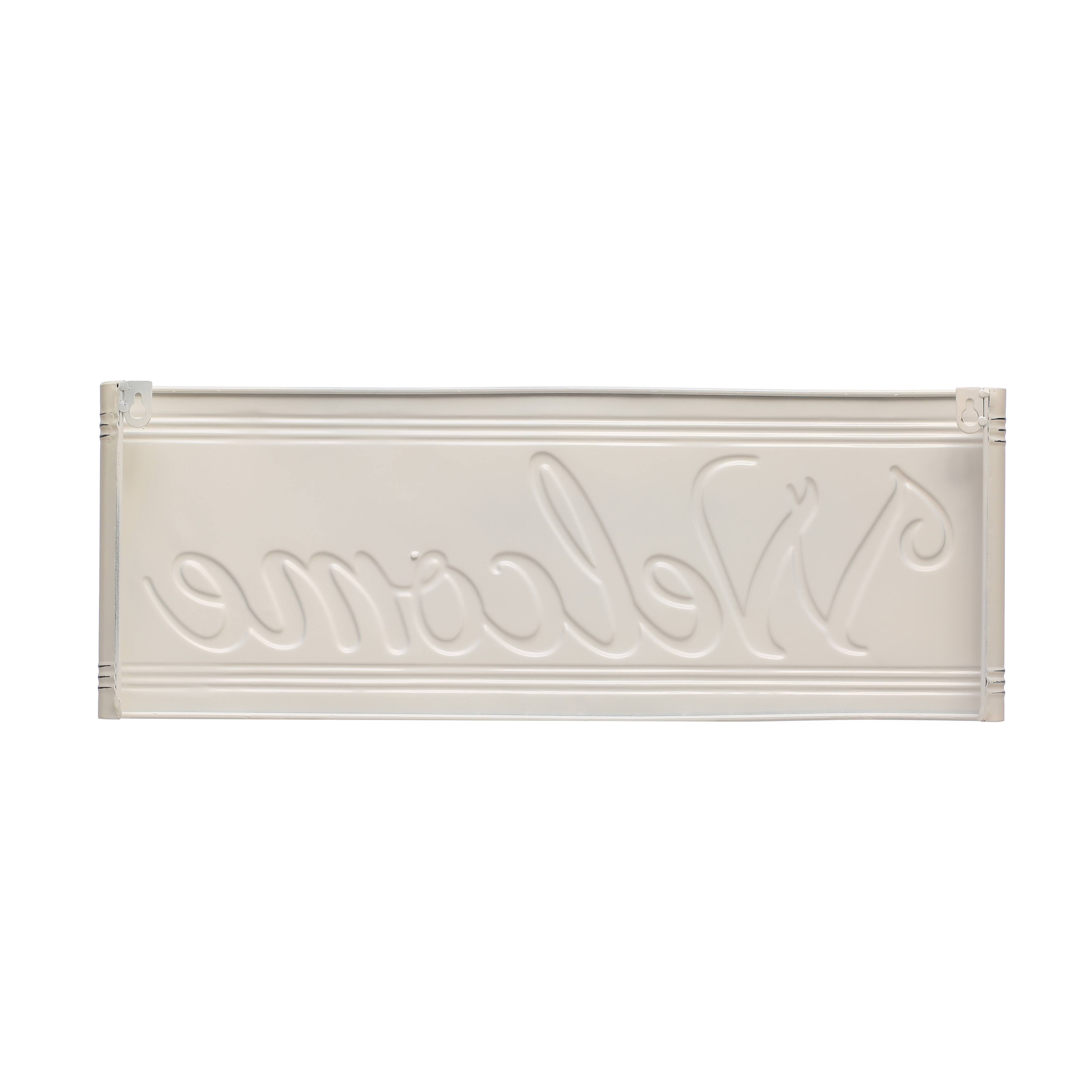 Welcome Metal Wall Sign by Ashland&#xAE;