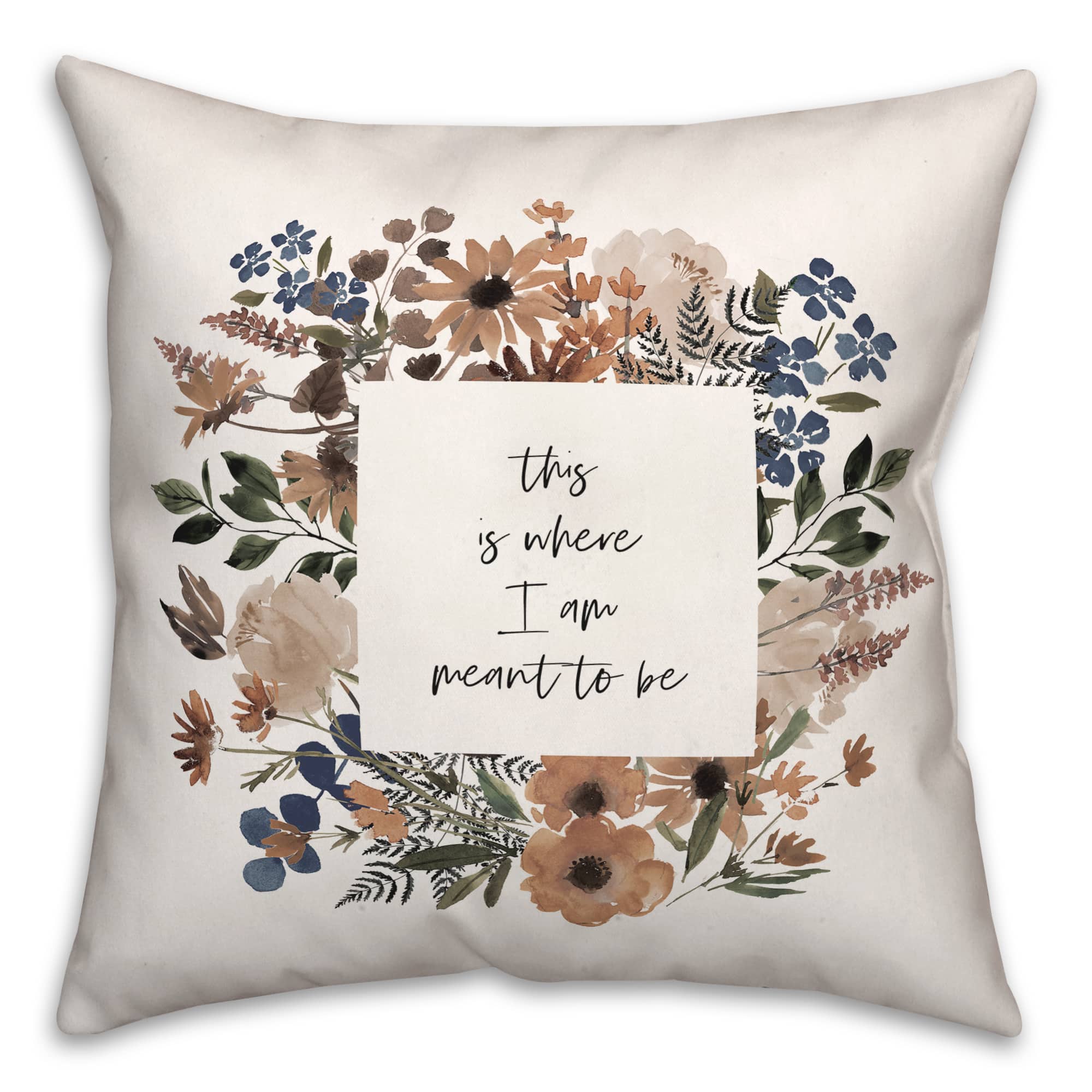Meant to Be Indoor/Outdoor Pillow