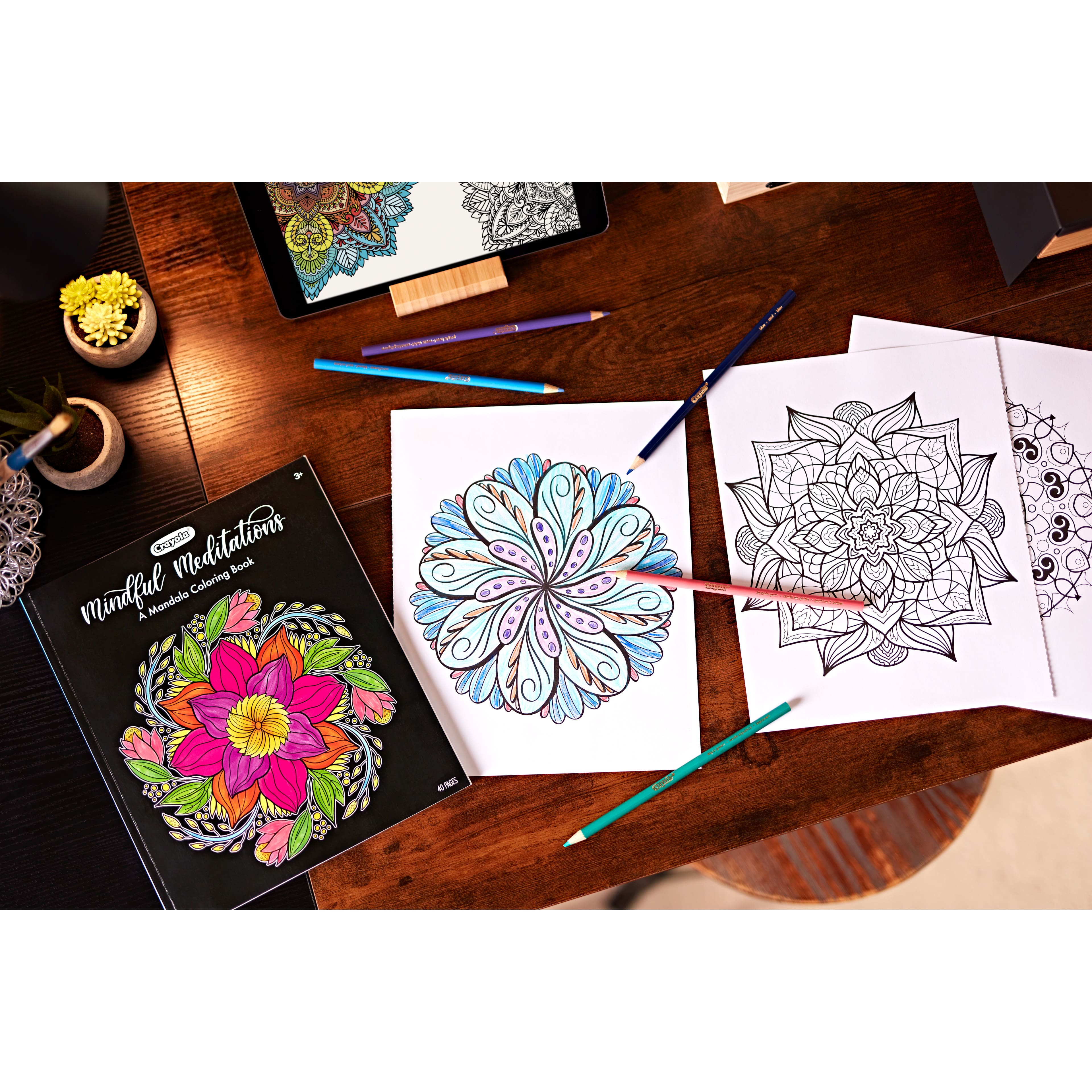 Crayola&#xAE; Mindful Meditations Mandala Coloring Book