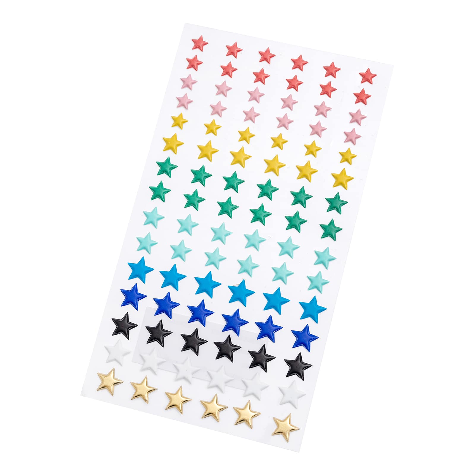 12 Packs: 90 ct. (1,080 total) Puffy Rainbow Star Stickers by Recollections™
