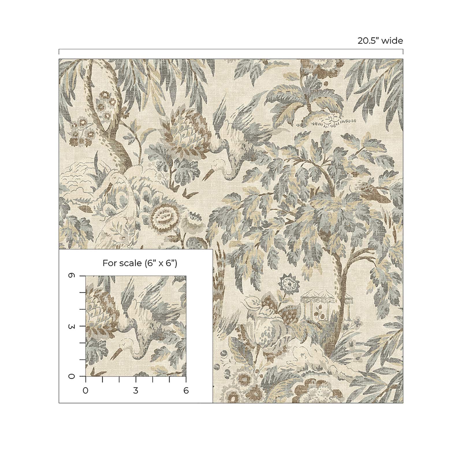 Surface Style Forest & the Trees Peel & Stick Wallpaper