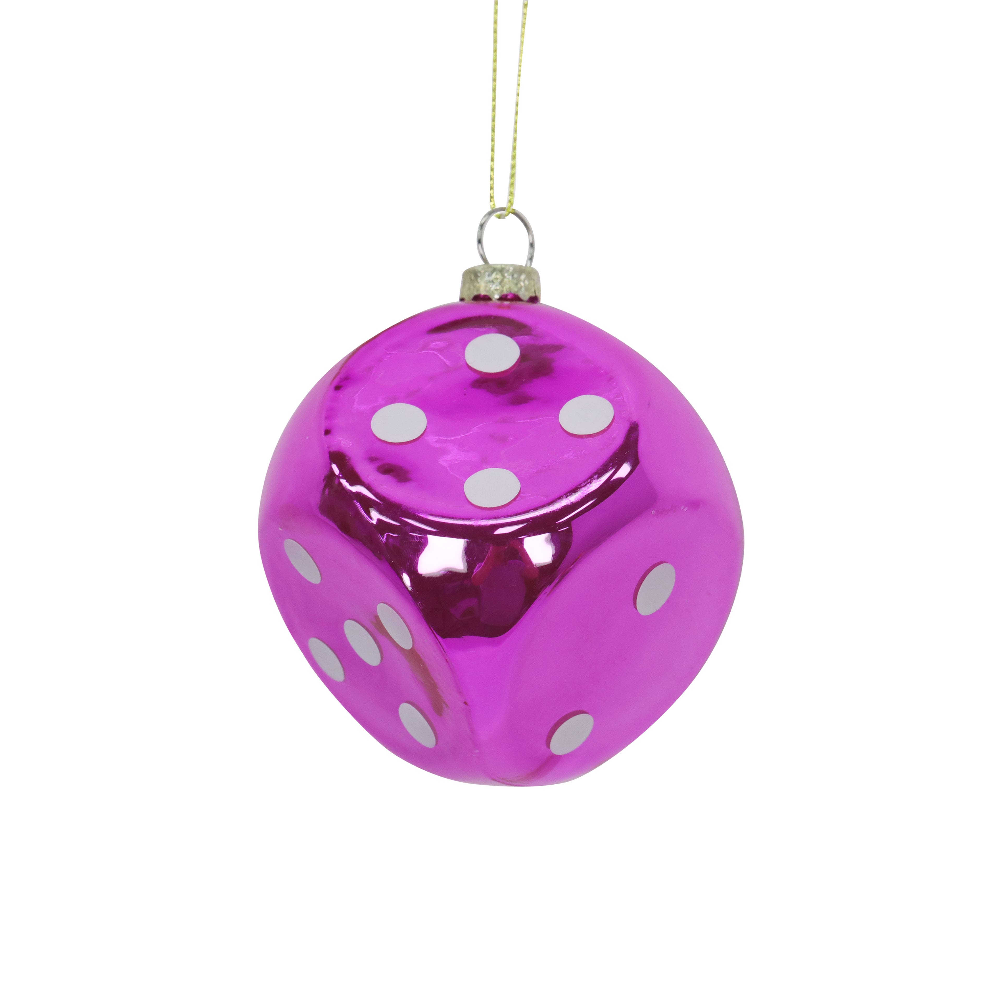Assorted 3&#x22; Dice Glass Ornament by Ashland&#xAE;