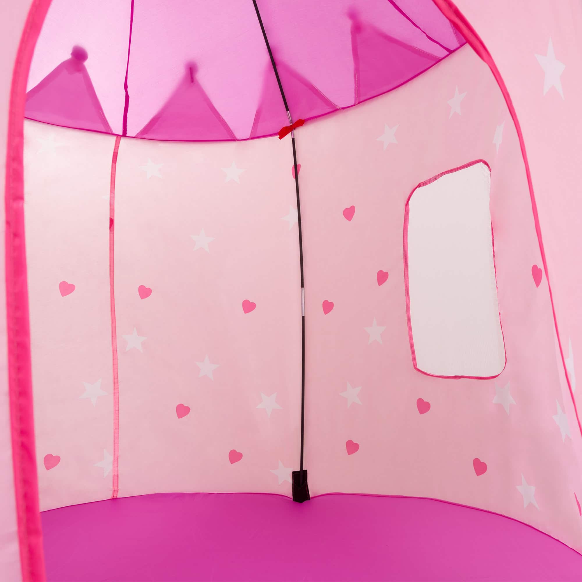 Toy Time Kids Princess Castle Pop Up Playhouse Hut