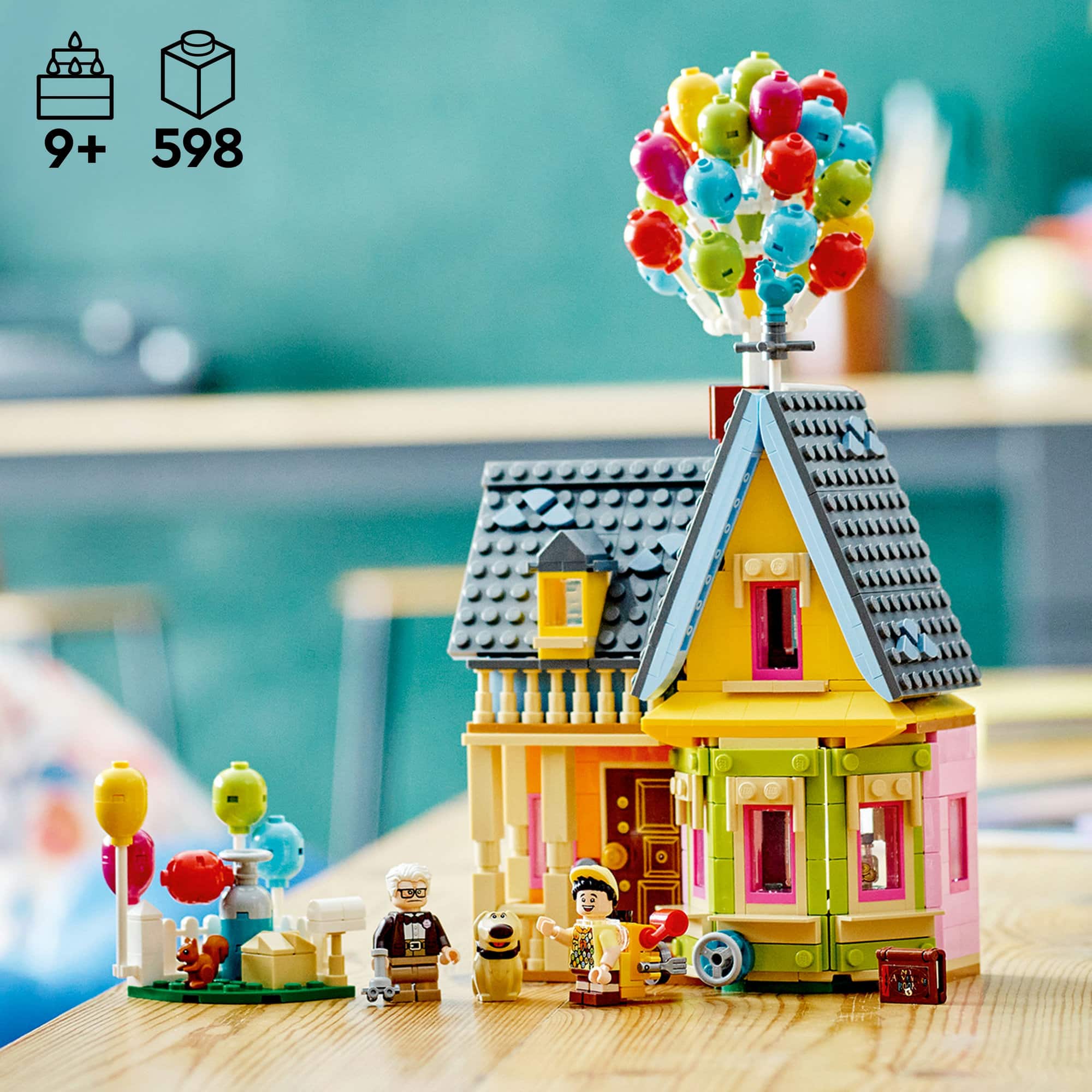 LEGO&#xAE; Disney and Pixar &#x2019;Up&#x2019; House 43217 Building Toy Set (598 Pieces)