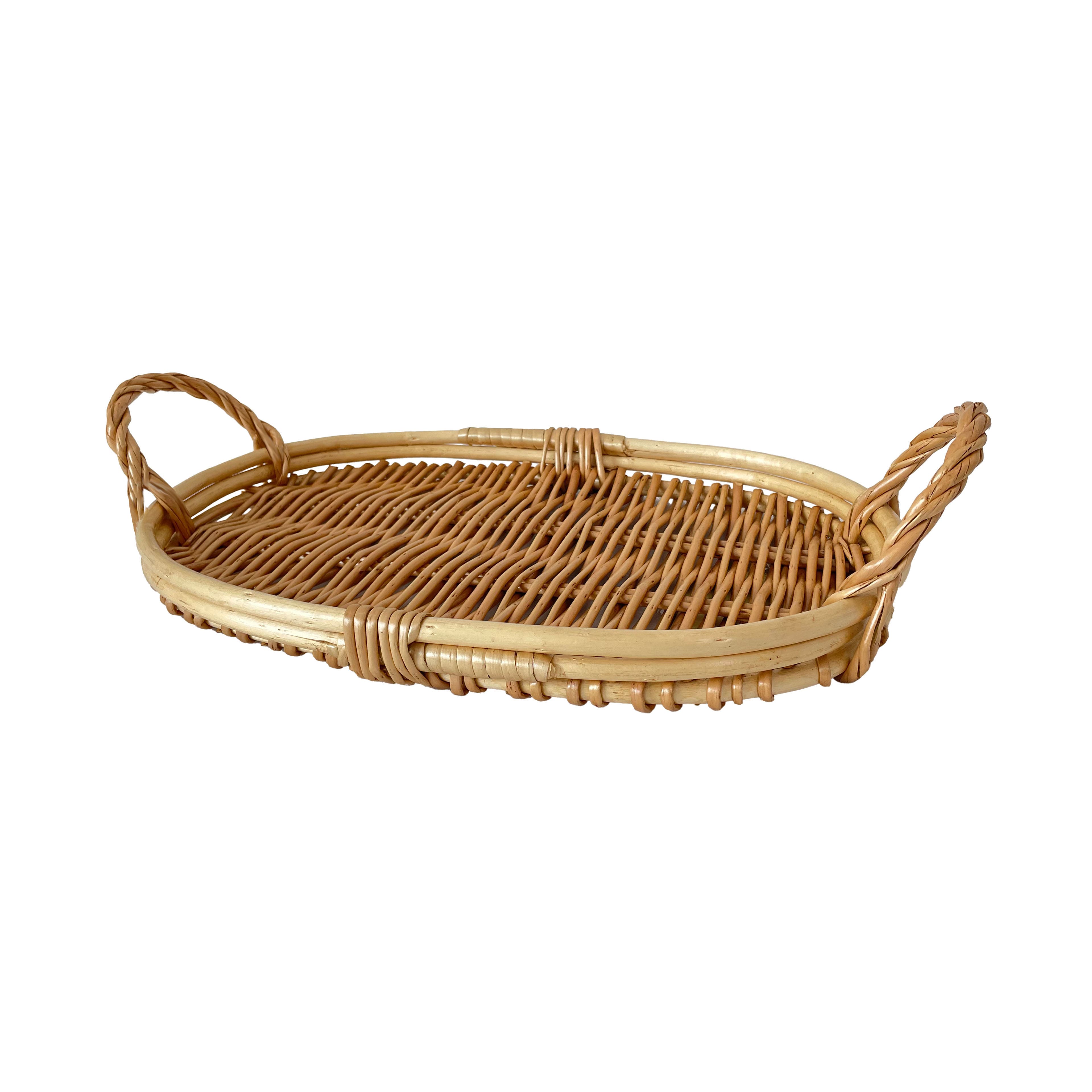 16.5&#x22; Natural Oval Willow Basket by Ashland&#xAE;