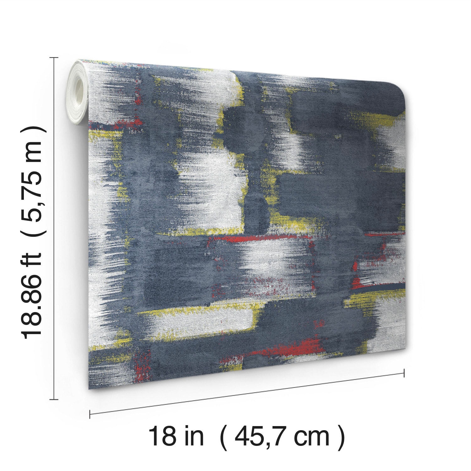 RoomMates Tamara Day Modern Ikat Peel & Stick Wallpaper