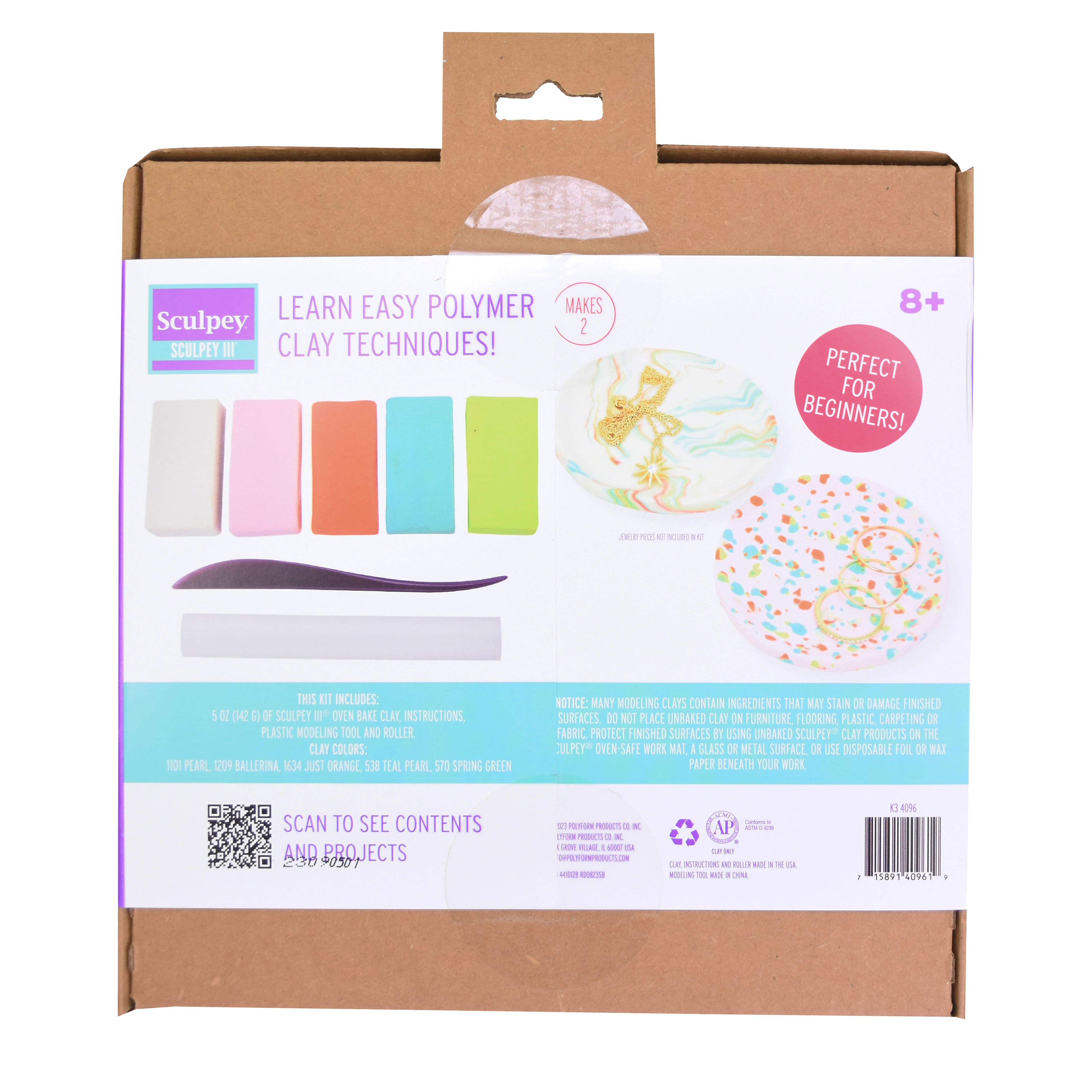 Sculpey III&#xAE; Oven-Bake Clay Trinket Dish Kit