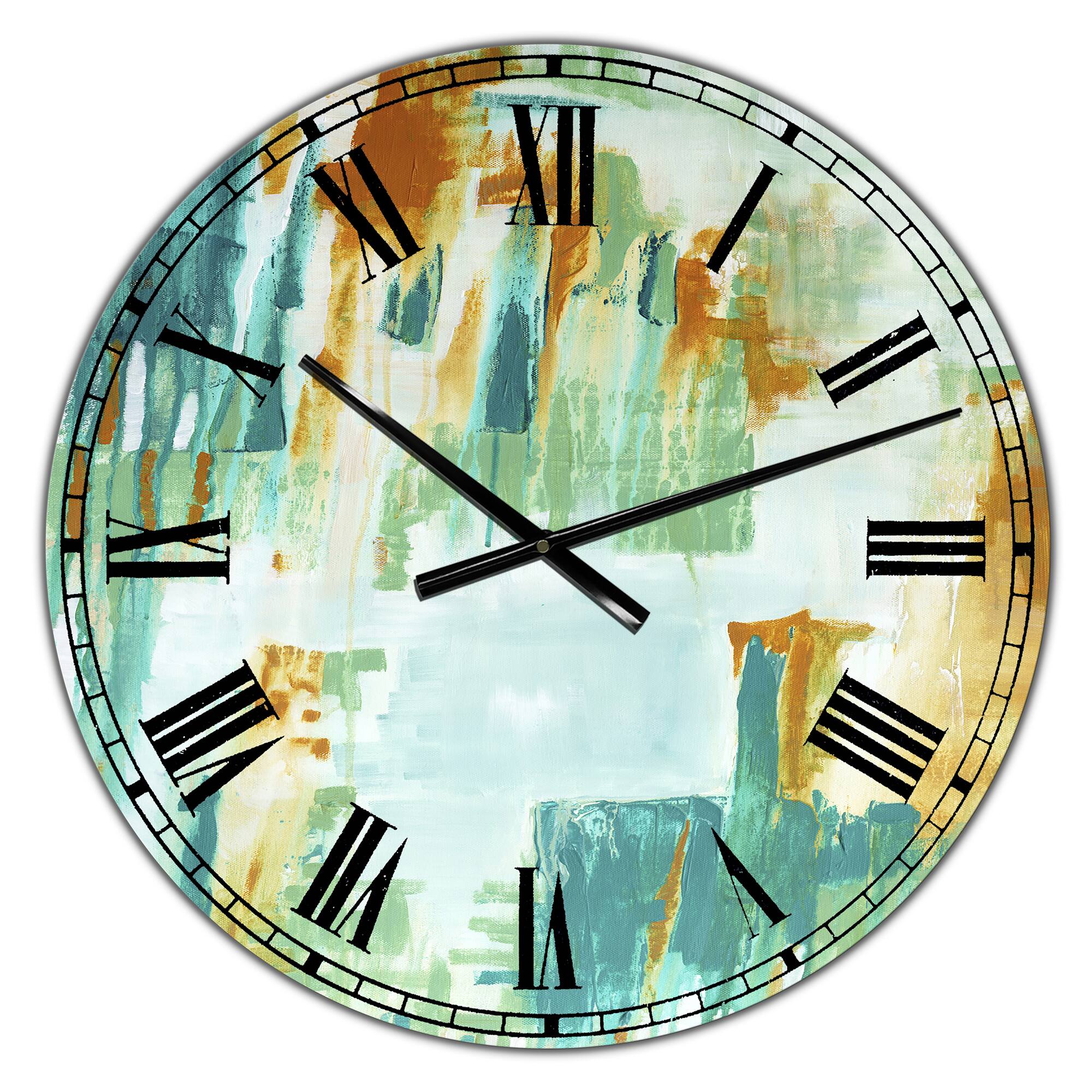 Designart 'On Your Right Oversized Modern Wall Clock