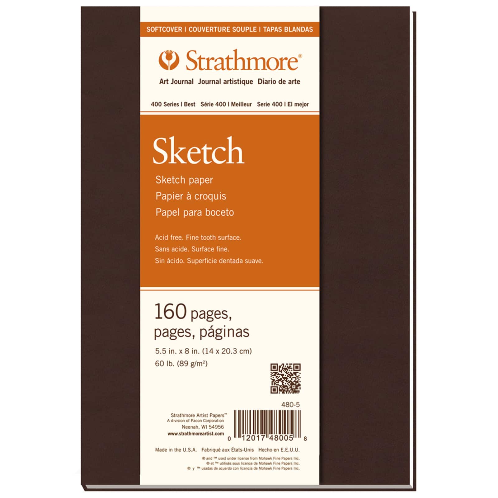 Strathmore Hardbound Sketchbook 5 x 8