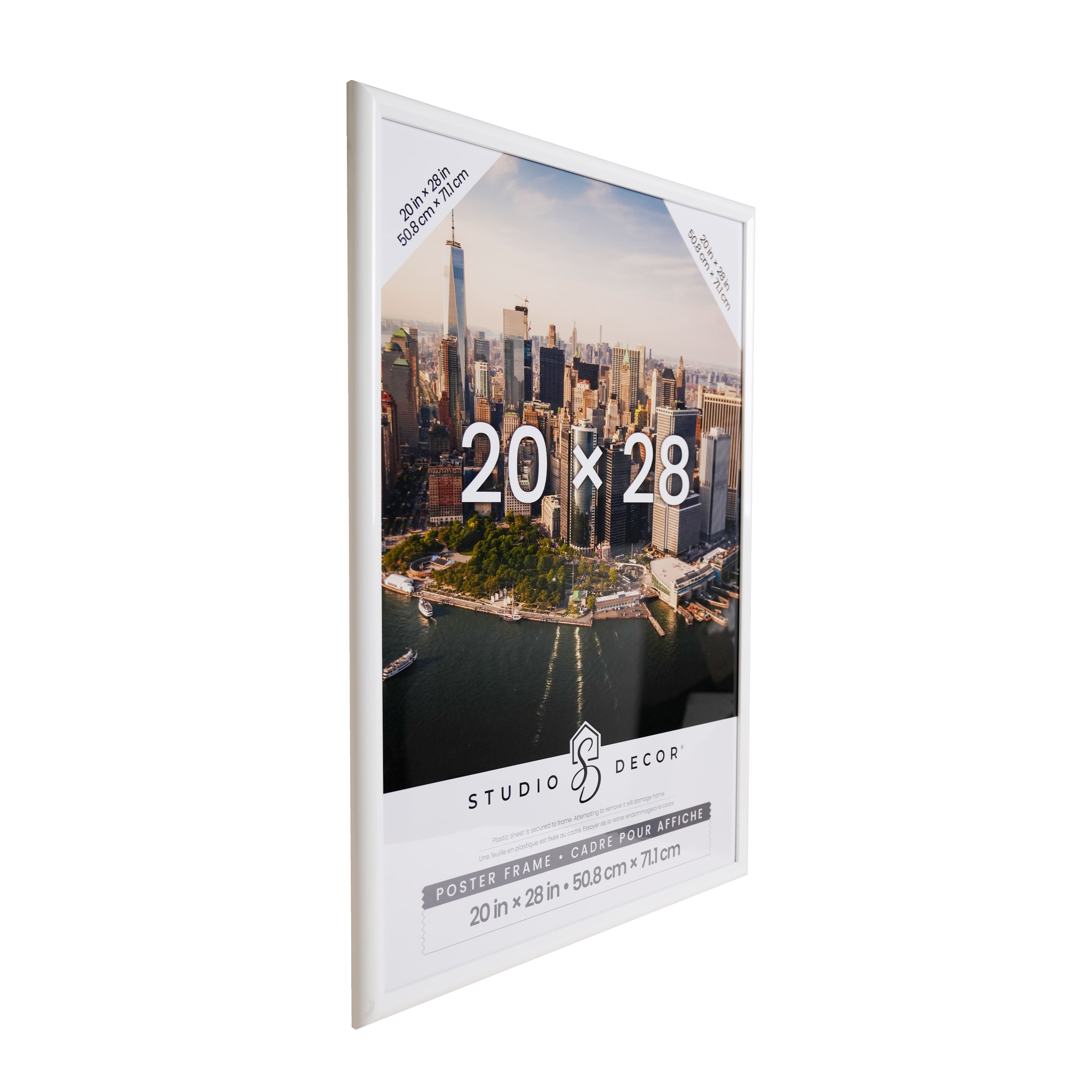 6 Pack: White Poster Frame by Studio D&#xE9;cor&#xAE;