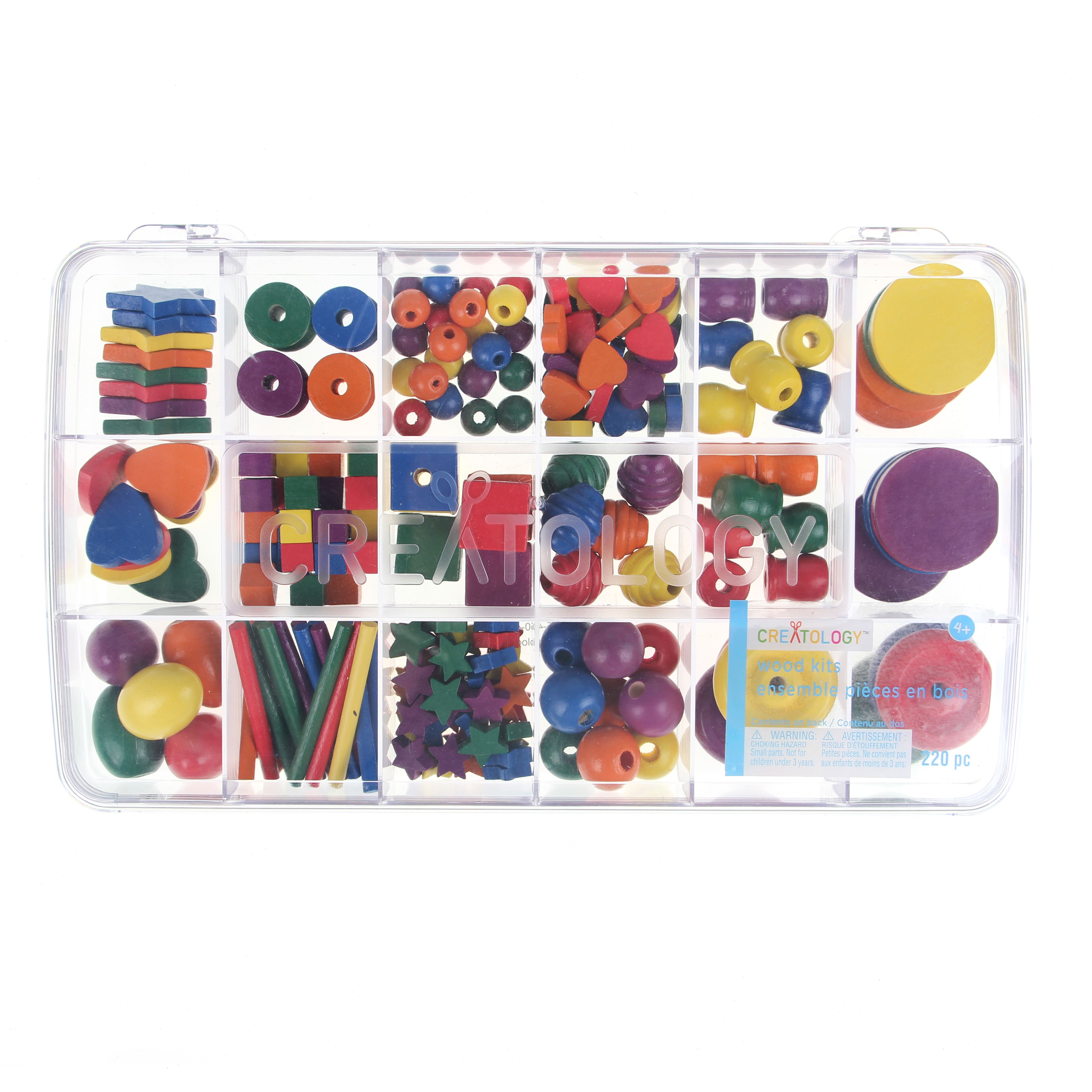 Multicolor Wood Crafting Kit by Creatology™