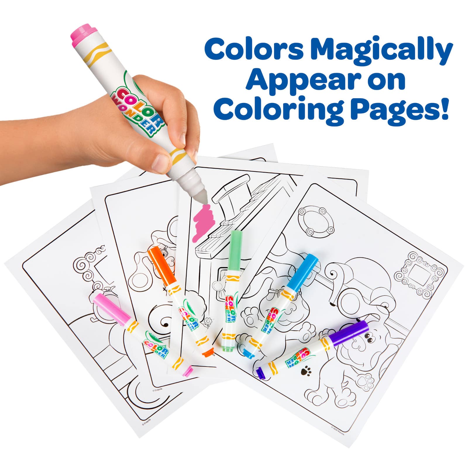 12 Pack: Crayola® Color Wonder™ Mess Free Blue's Clues Coloring Set