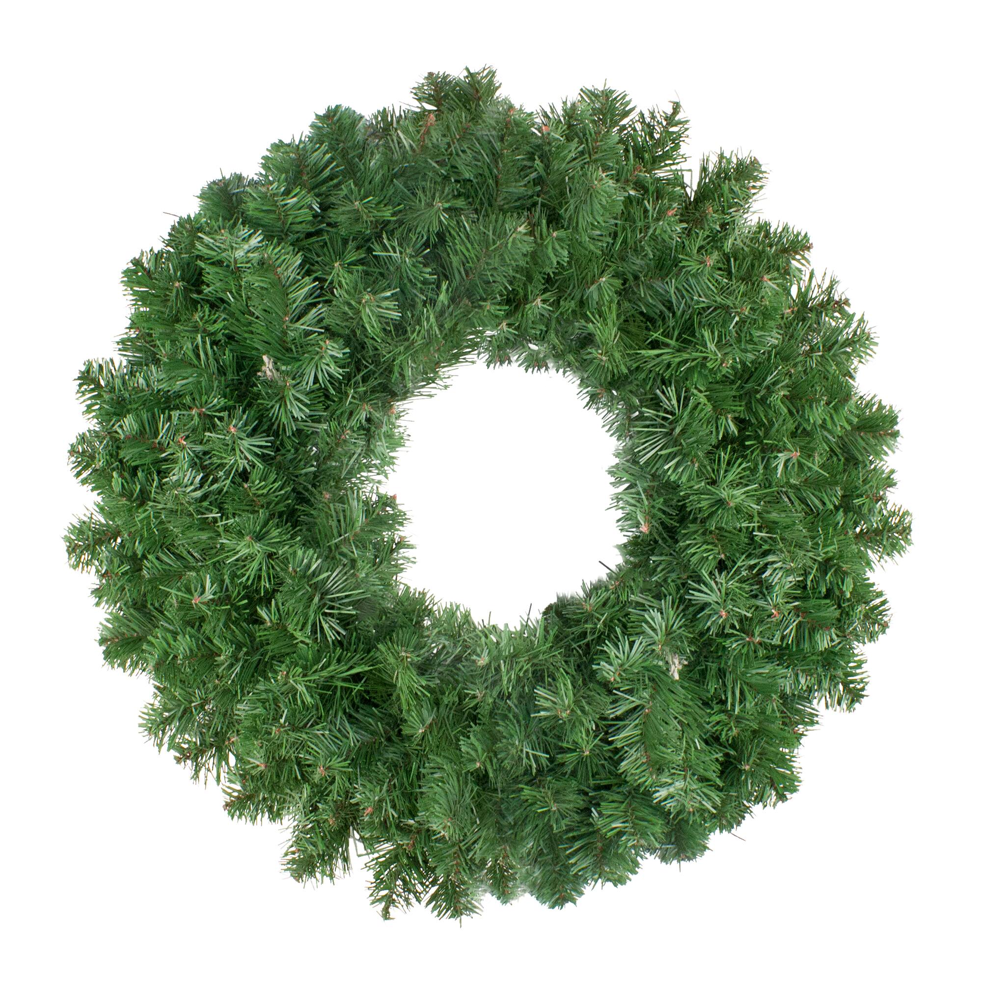 24" Colorado Spruce Artificial Christmas Wreath