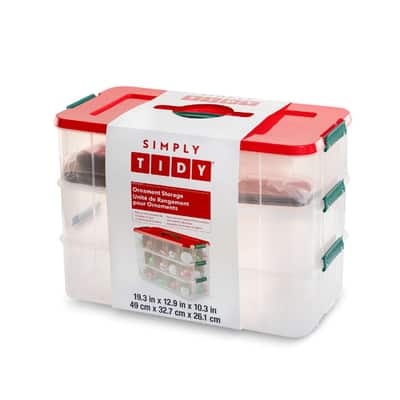 3-Tier Ornament Storage by Simply Tidy® | Michaels