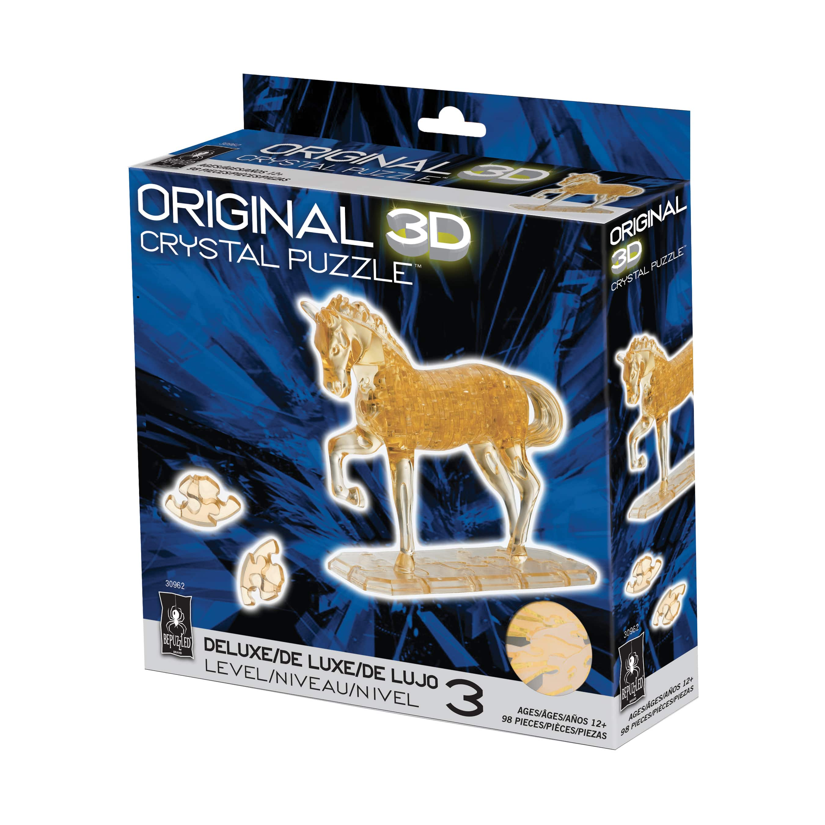 Original 3D Crystal Puzzle&#x2122; Horse 98 Piece Puzzle