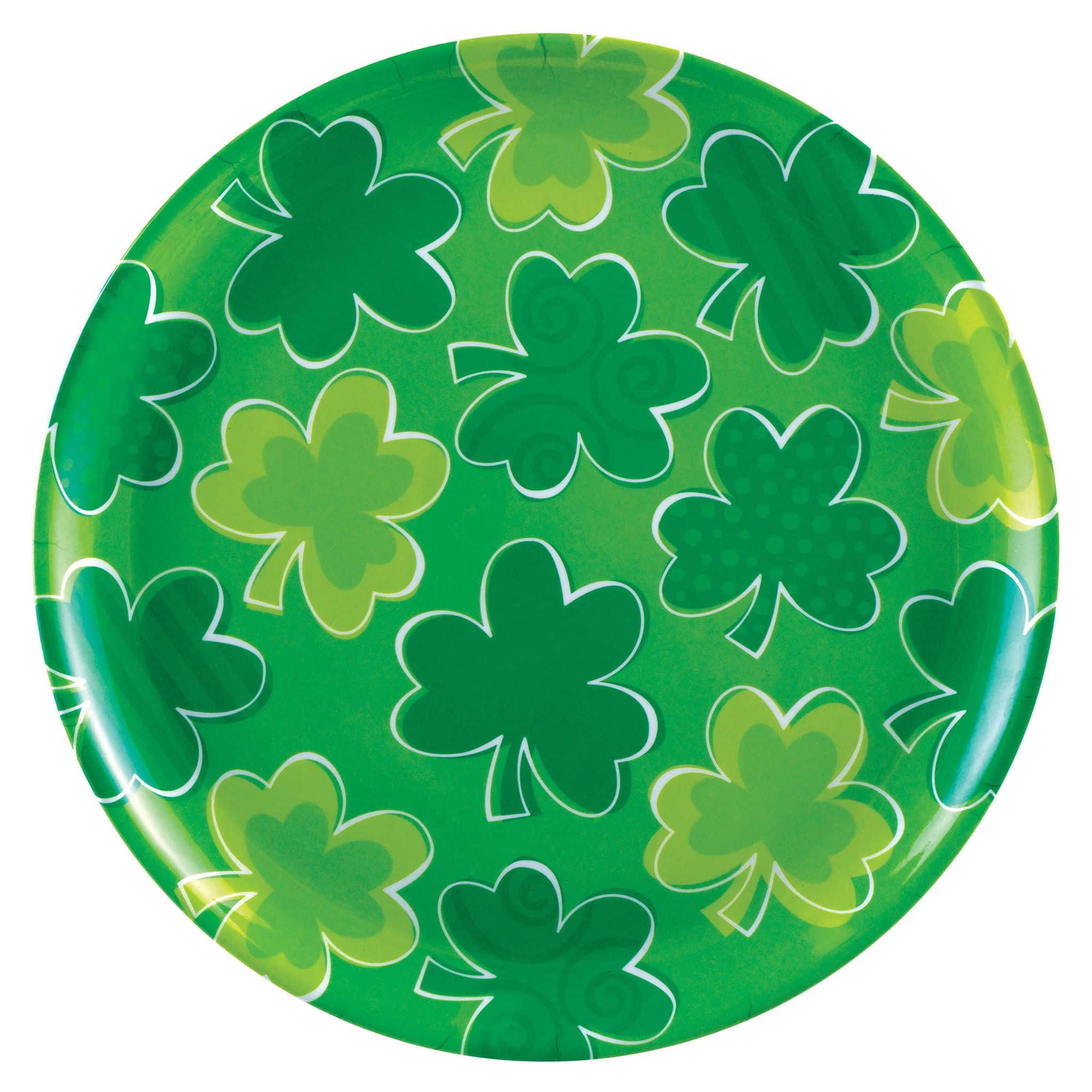 St. Patrick&#x27;s Day Shamrock Platter, 4ct.