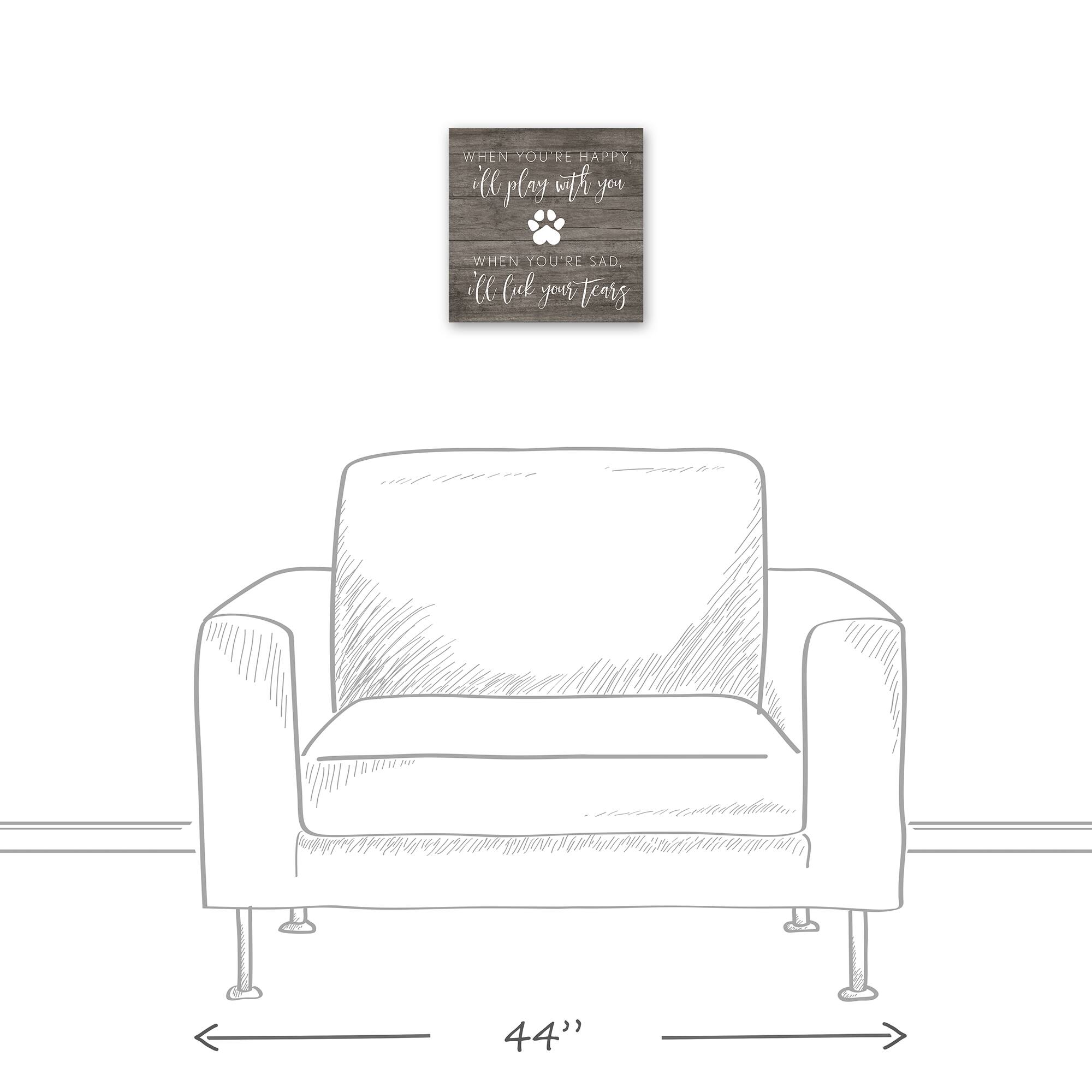 I'll Lick Your Tears Canvas Wall Art