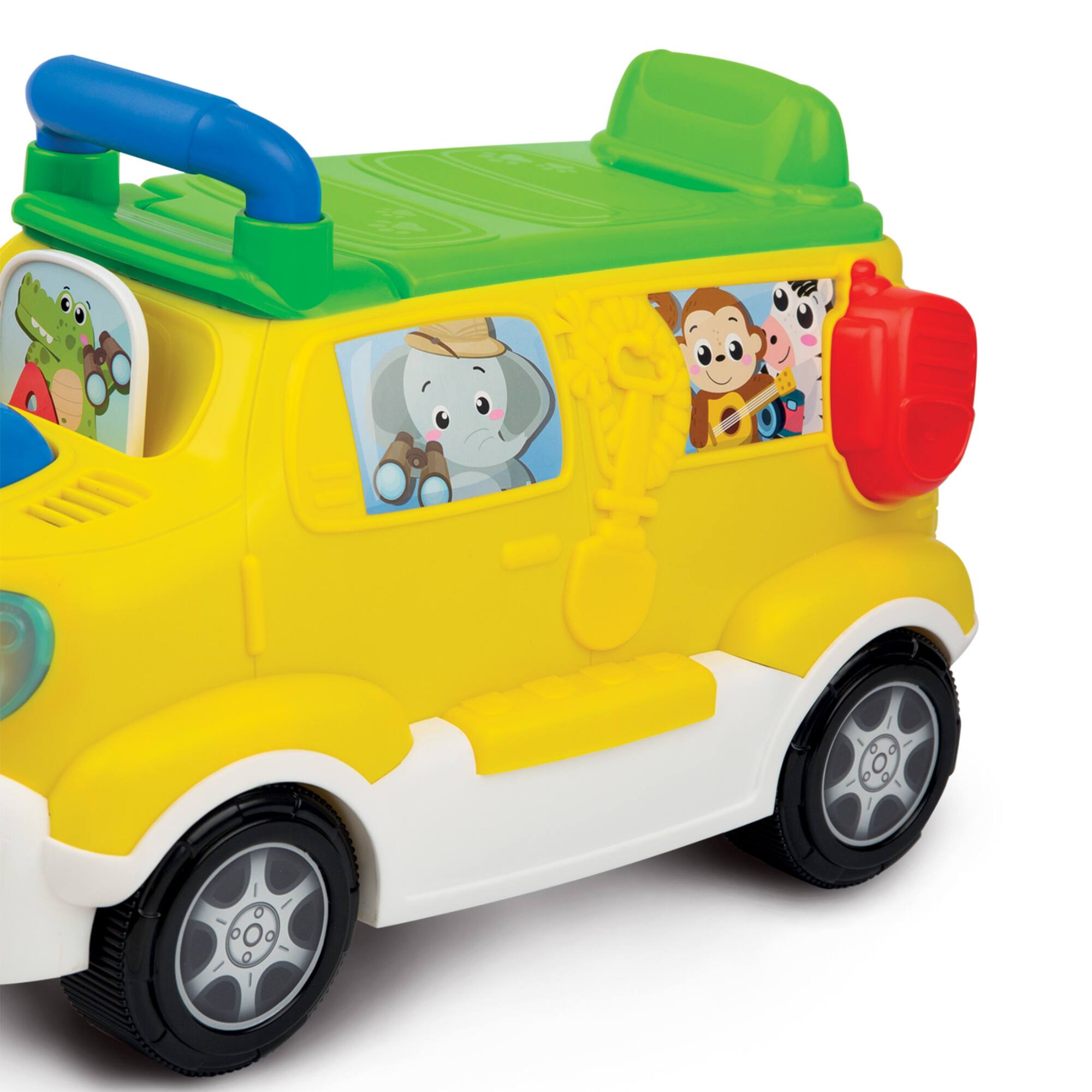 Enviro-Mental Toy Brilliant Beginnings Ride &#x27;Em Tiger Safari Bus